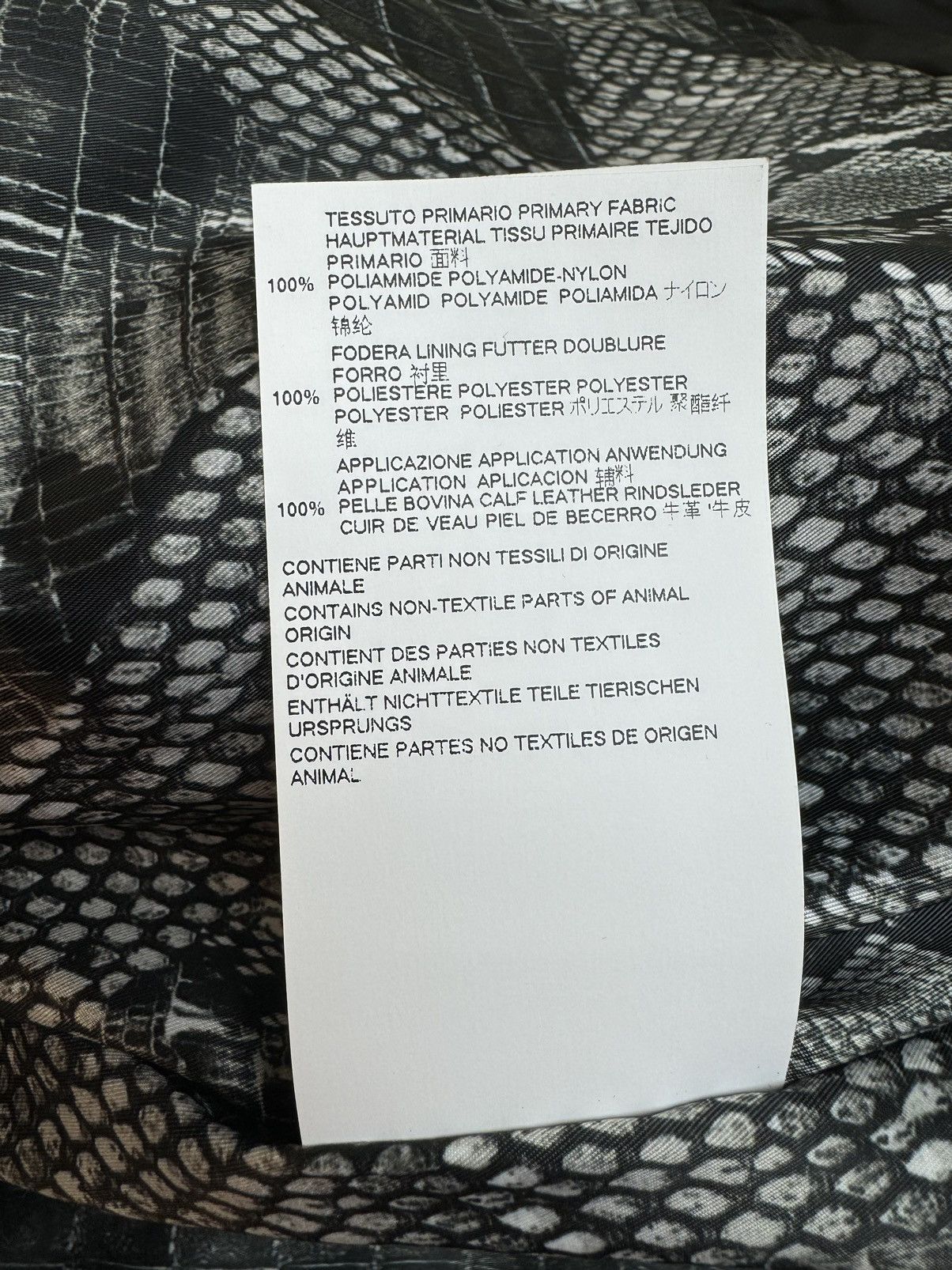 Just Cavalli Just Roberto Cavalli nylon black bomber jacket car coat M Size US M / EU 48-50 / 2 - 19 Thumbnail