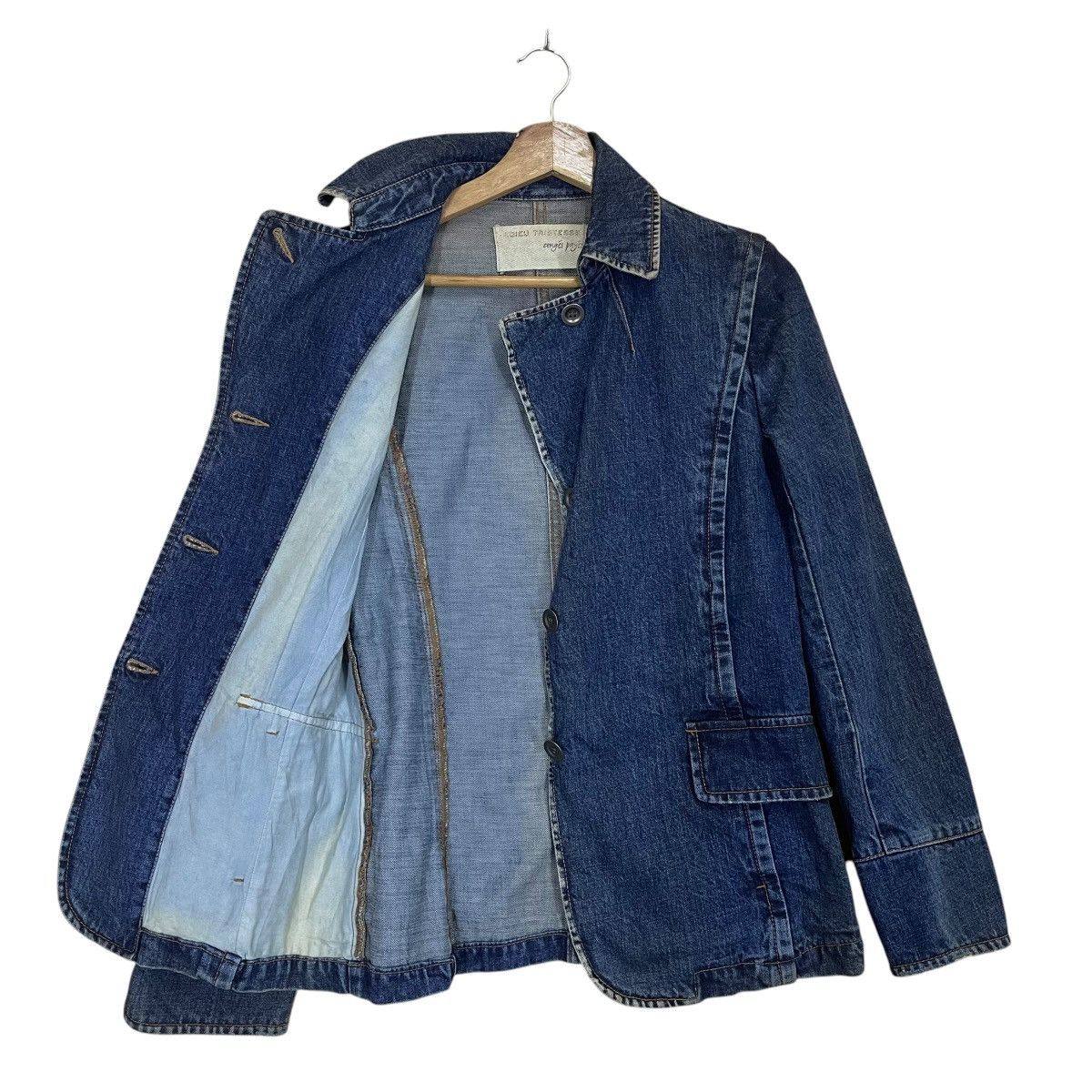 Adieu Paris Adieu Tristesse Paris Denim Jacket Size US S / EU 44-46 / 1 - 7 Thumbnail