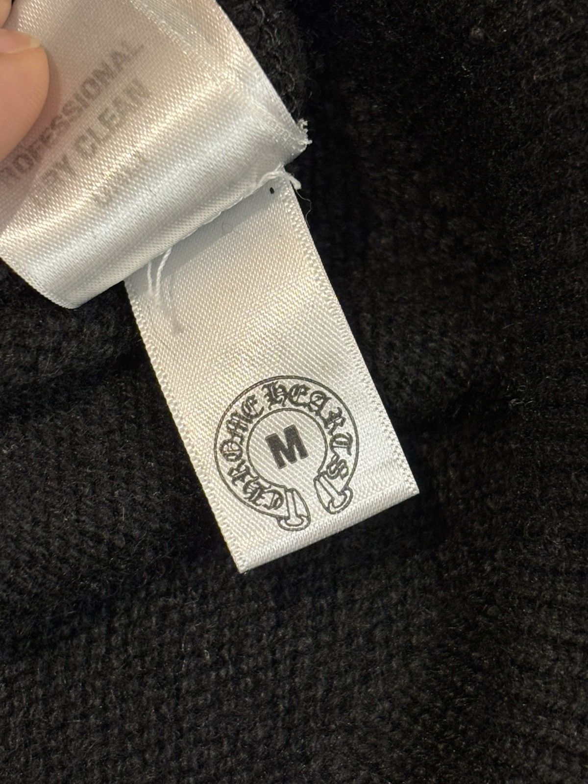 Chrome Hearts Chrome hearts black cashmere cardigan Size US M / EU 48-50 / 2 - 8 Thumbnail