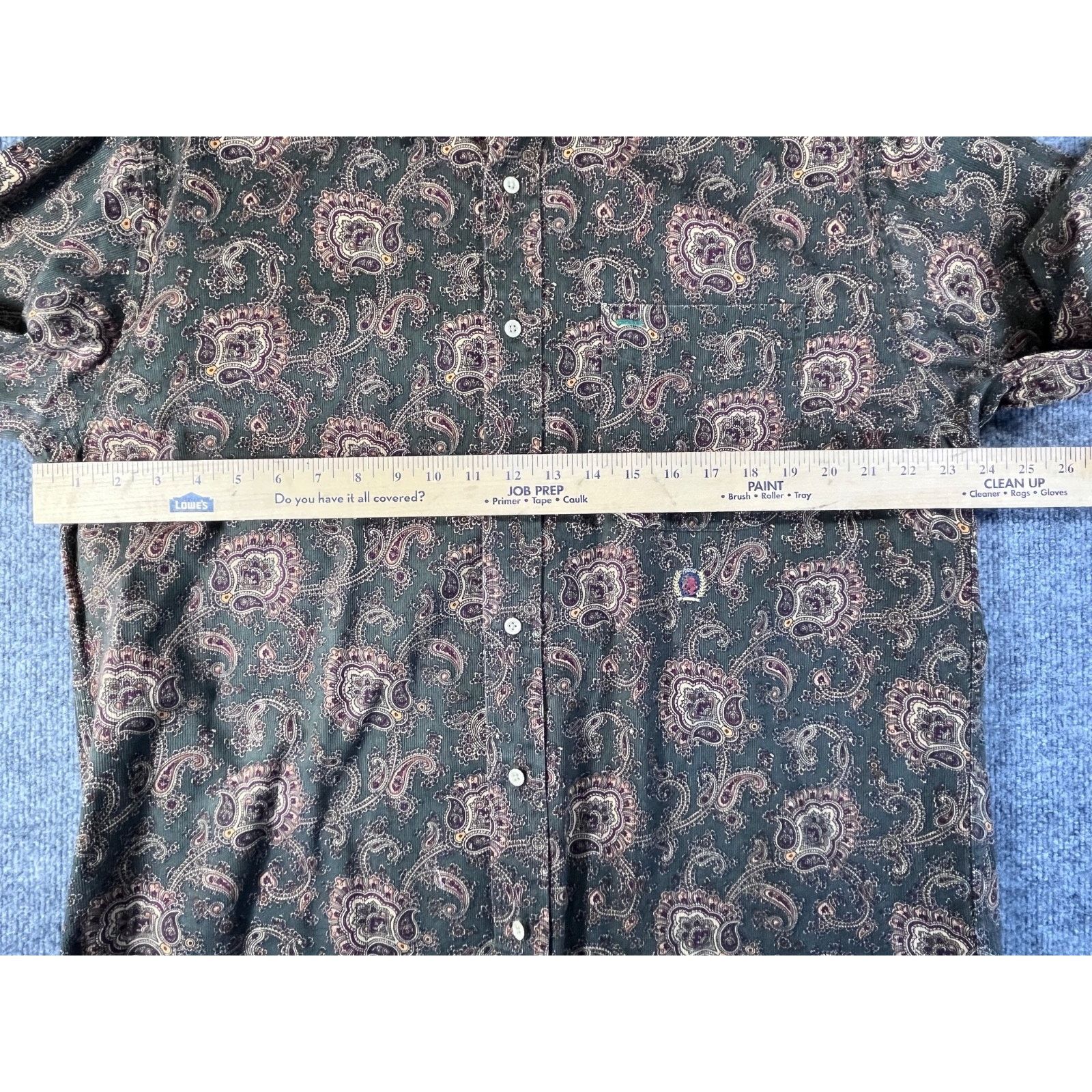 Tommy Hilfiger Tommy Hilfiger Shirt Mens M Paisley Button Long Sleeve 90s Size US M / EU 48-50 / 2 - 17 Thumbnail