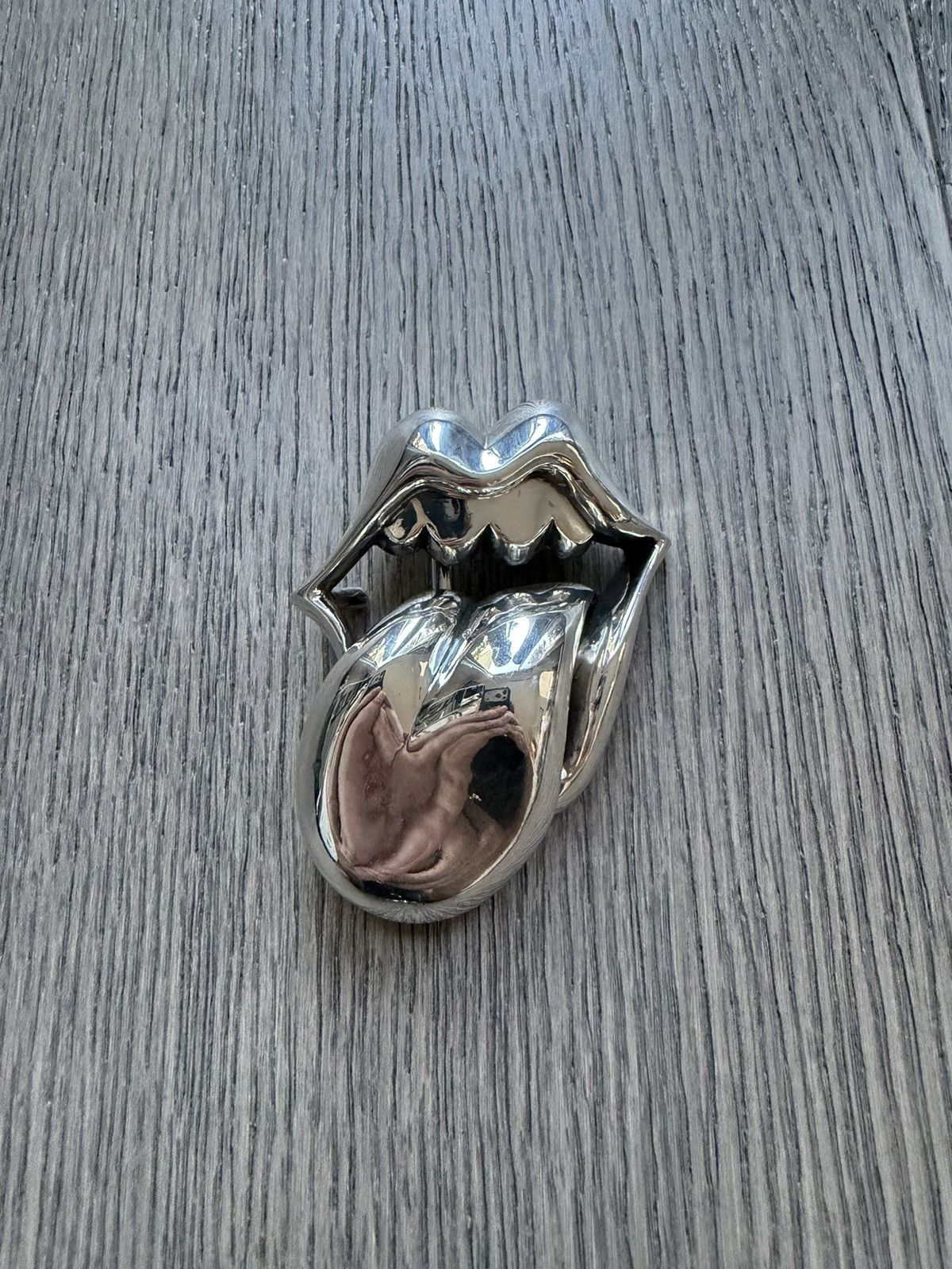 Chrome Hearts Chrome Hearts Rolling Stones Silver Belt Buckle Size ONE SIZE - 2 Thumbnail