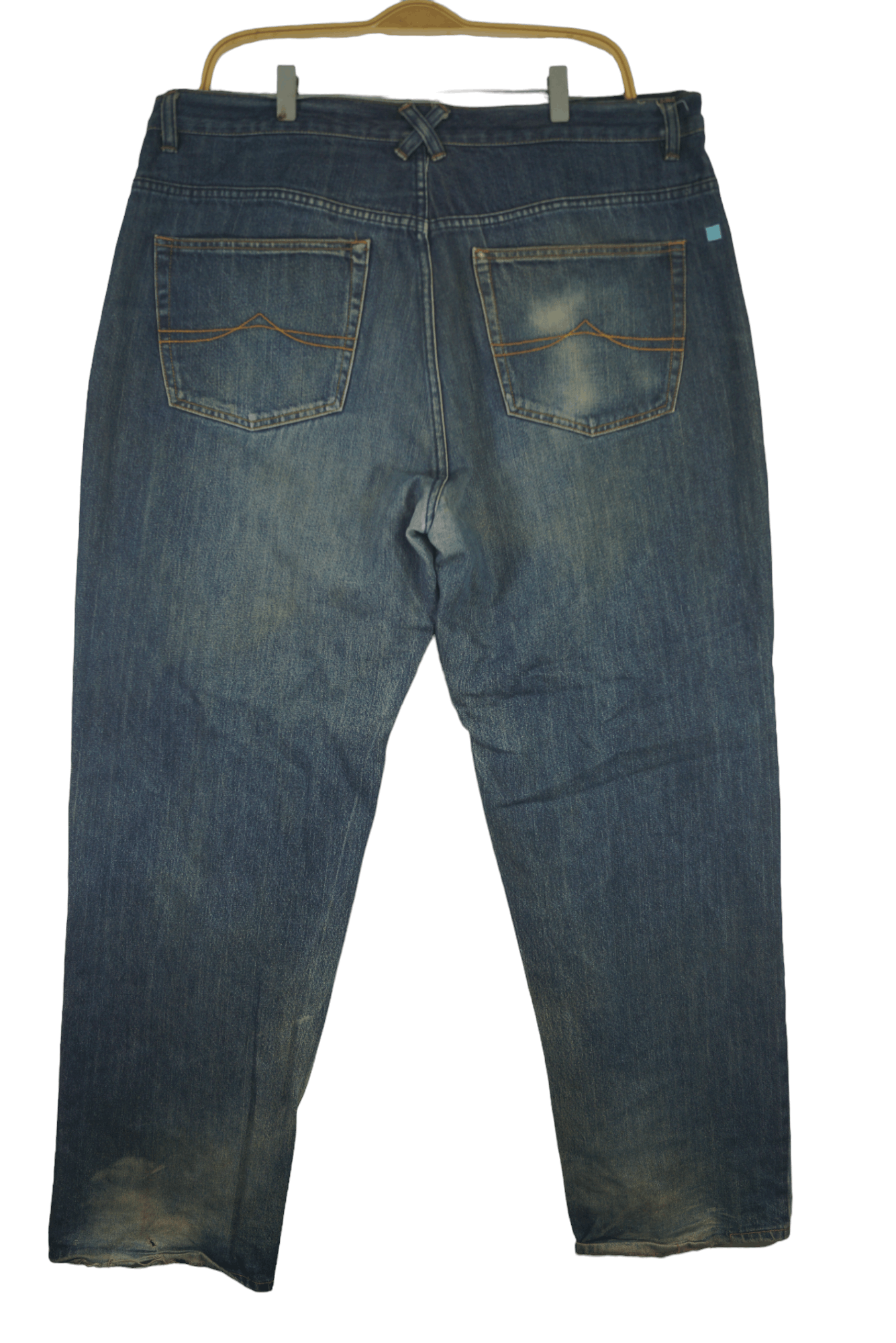 Vintage Rare Azzure Denim Nice Design Size US 41 - 4 Thumbnail