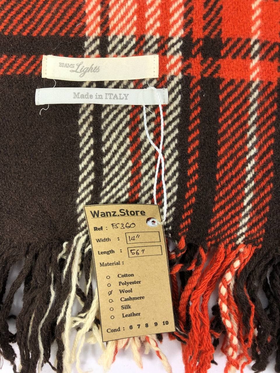 Beams Plus Beams Plus Light Scarf / Muffler / Neckwear FS360 Size ONE SIZE - 6 Thumbnail