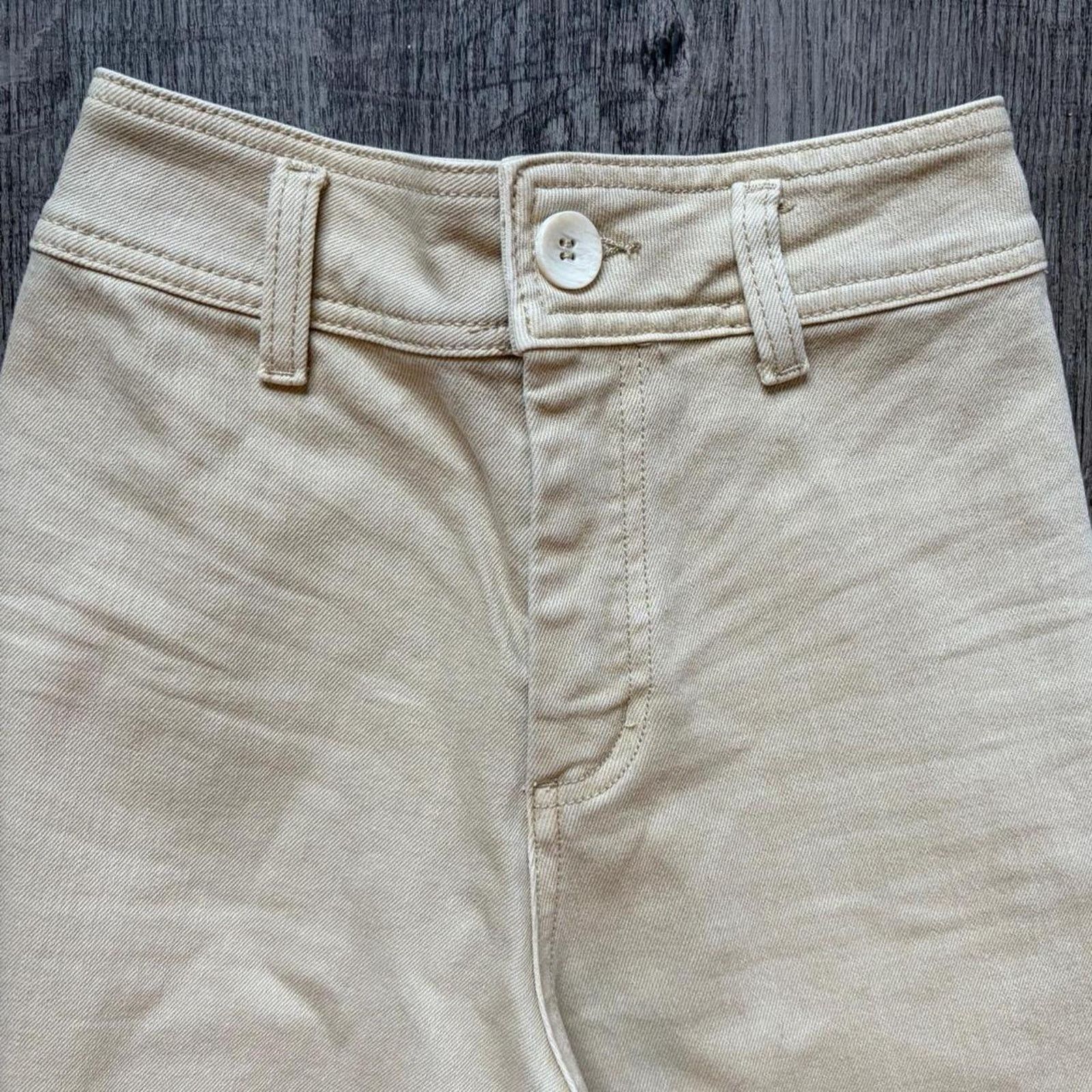 Miaou Miou muse beige wide leg Size 24" / US 00 / IT 34 - 2 Thumbnail