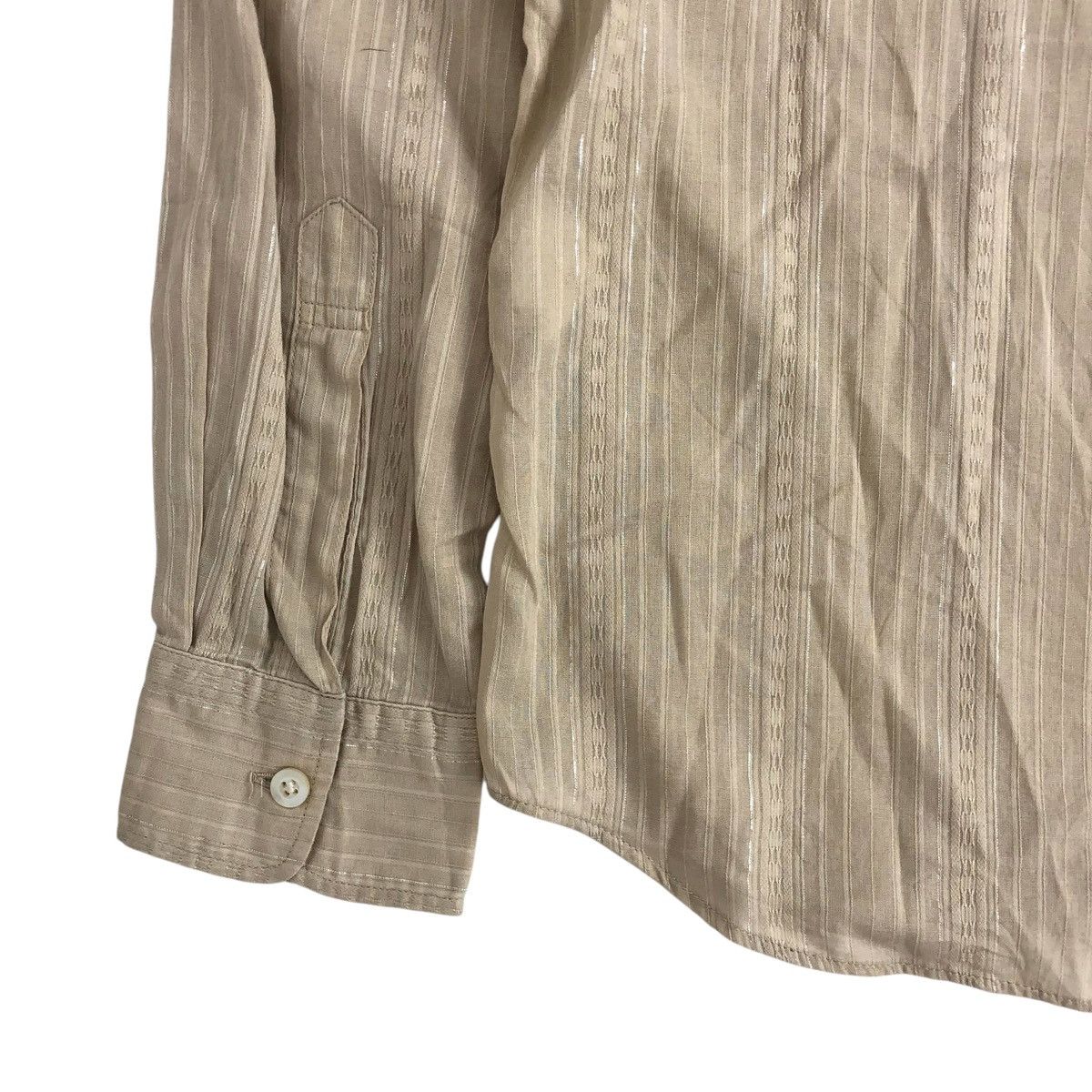 Japanese Brand × Tornado Mart × Vintage Vintage Tornado Mart Classic Stripe Button Up Shirt Size US M / EU 48-50 / 2 - 7 Thumbnail