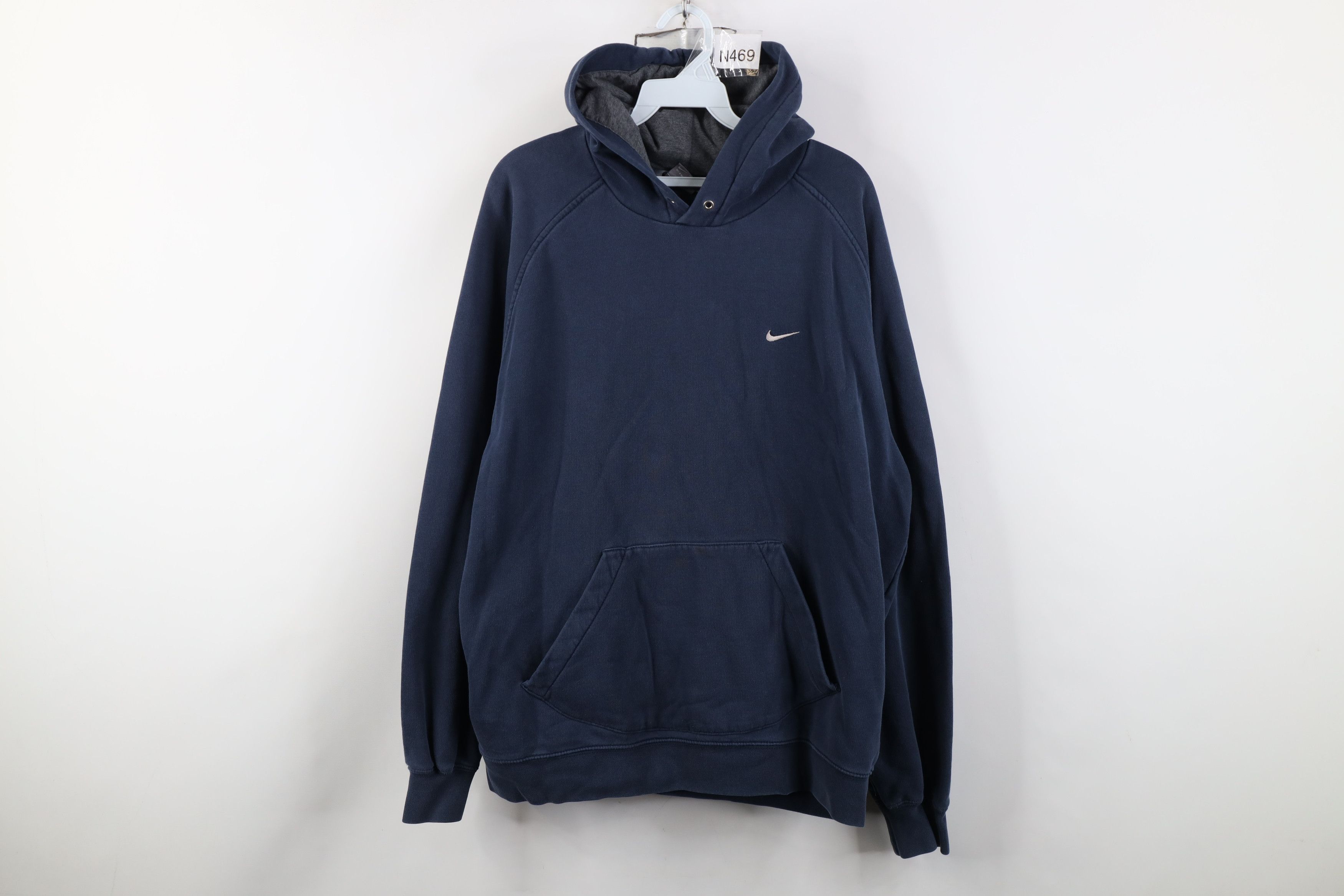 Nike Vintage Y2K Nike Travis Scott Mini Swoosh Hoodie Sweatshirt Size US L / EU 52-54 / 3 - 1 Thumbnail