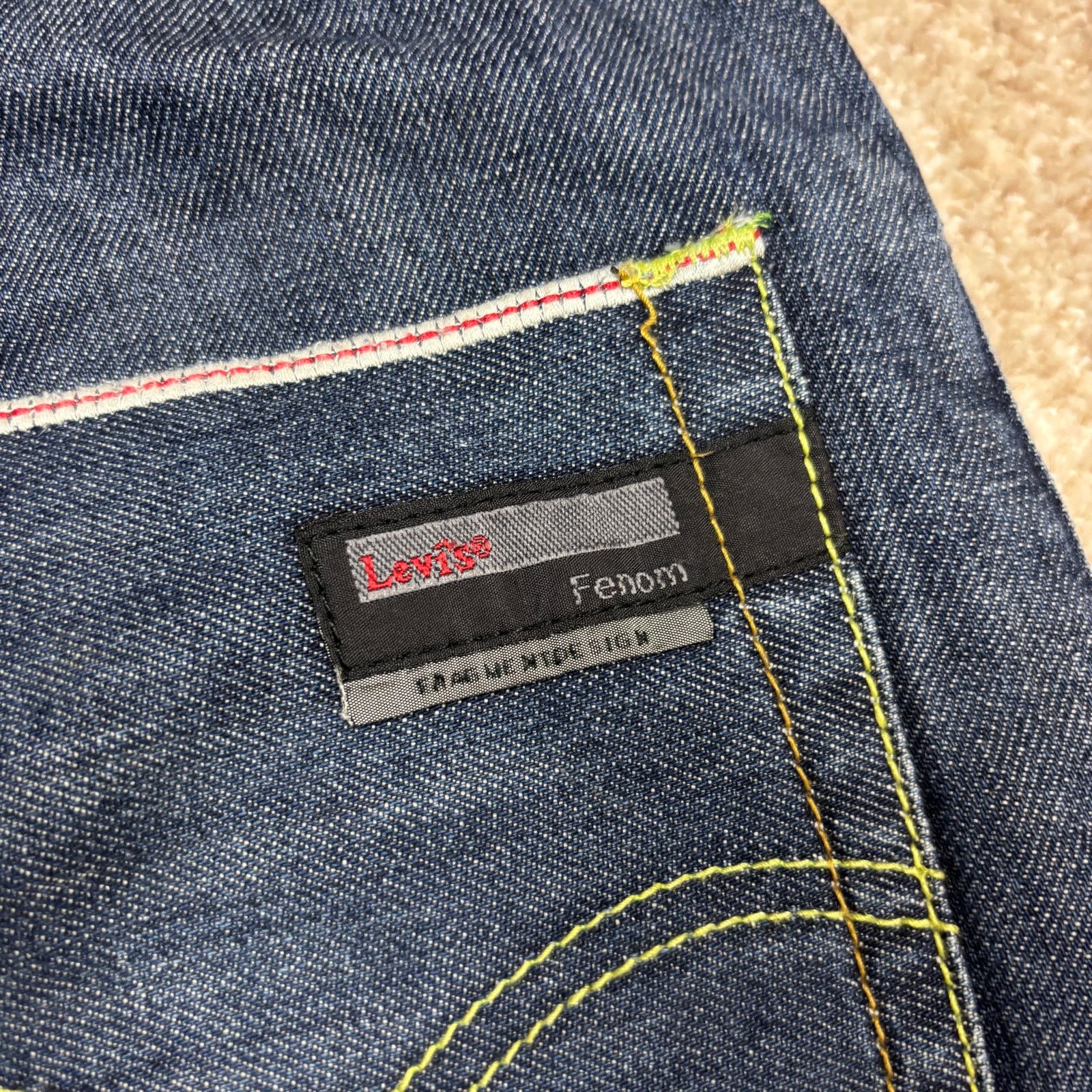 Fragment Design × Levi's Levi's Fenom Fragment Design 505 Jeans 09 Men's 31x32 Size US 31 - 4 Thumbnail