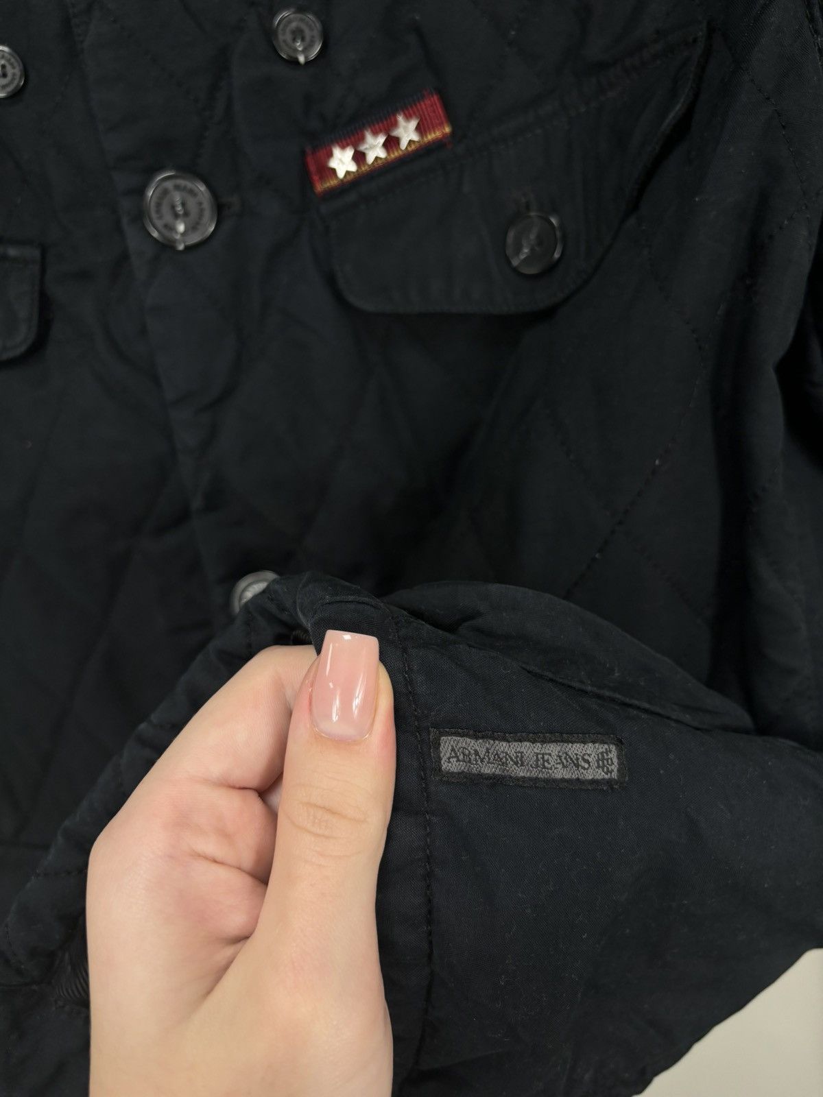 Armani Armani Jeans Men’s Pockets Classic Luxury Quilted Jacket Size US M / EU 48-50 / 2 - 9 Thumbnail