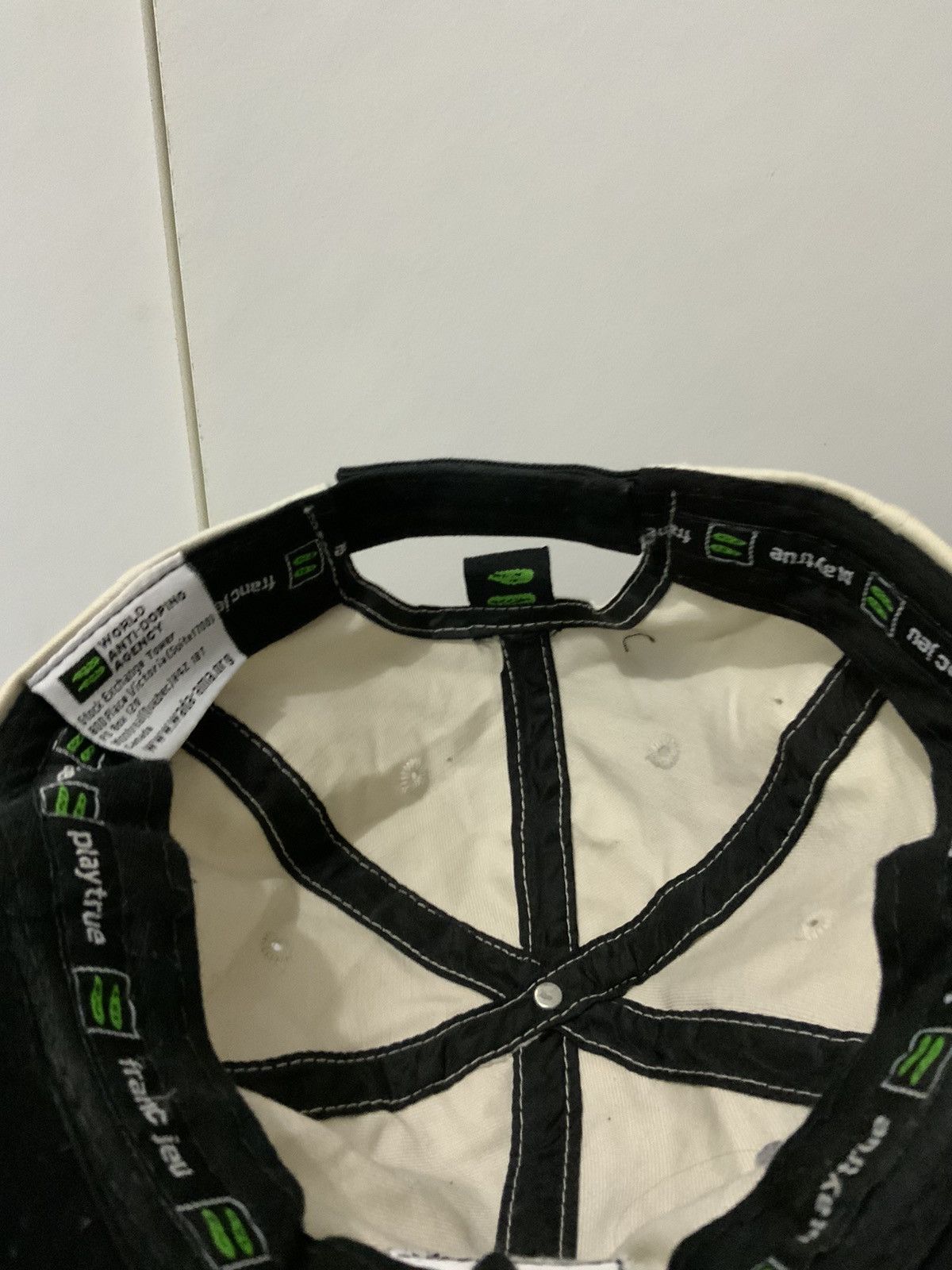 Japanese Brand Play True | Franc Jeu Spellout Big Logo Hat Size ONE SIZE - 9 Thumbnail