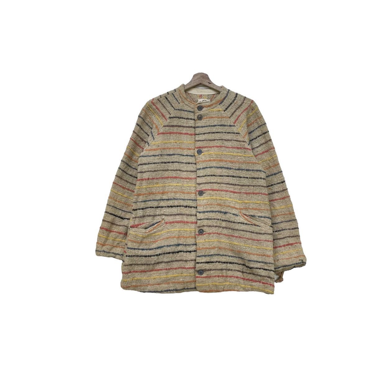 45rpm 🗣️Vtg Japanese Brand Sah Made In Japan Stripe Jacket Size US M / EU 48-50 / 2 - 1 Thumbnail