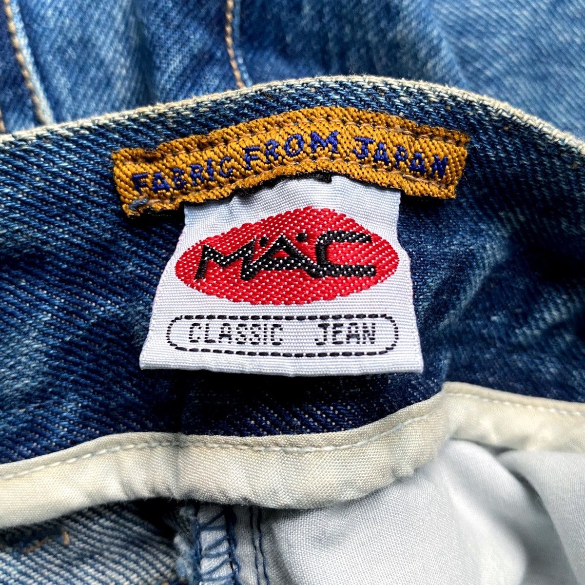 JNCO × Southpole × Vintage Rare Y2K MAC Blue One Japanese Brand Wide Leg Denim Jeans Size US 29 - 7 Thumbnail