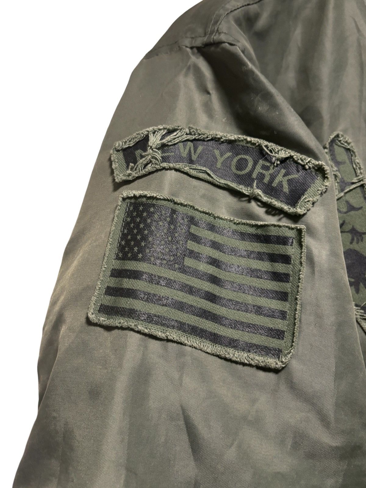 MadeWorn MadeWorn × Roc 96 Reasonable Doubt Military Bomber Jacket Size US S / EU 44-46 / 1 - 4 Thumbnail