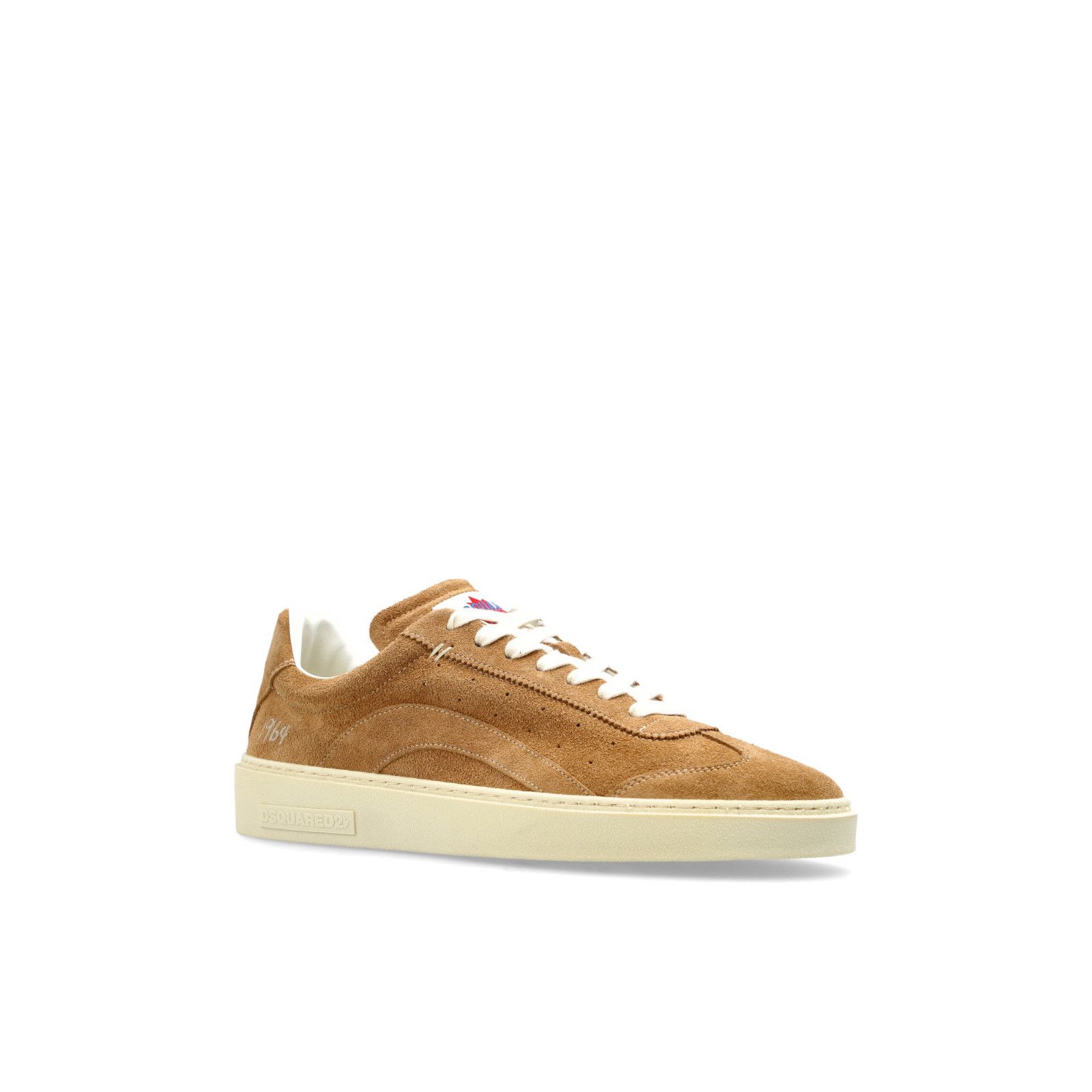 Dsquared2 DSQUARED2 Rider Brown Suede Sneakers New And Authentic (Men' Size US 7.5 / EU 40-41 - 1 Thumbnail