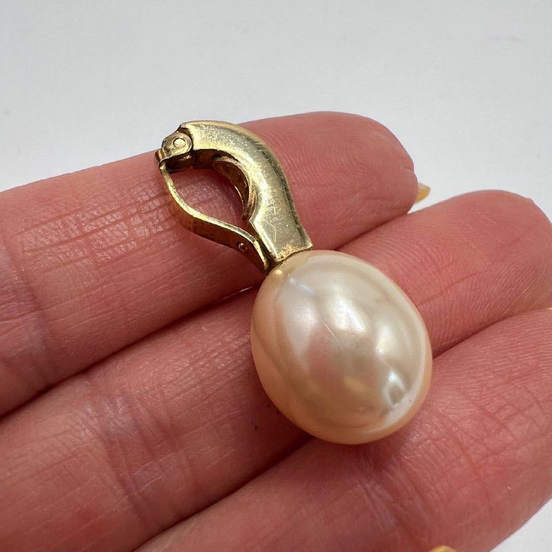Vintage Vintage CIRO Pearl Pendant Signed Teardrop Drop Elegant Size ONE SIZE - 6 Thumbnail