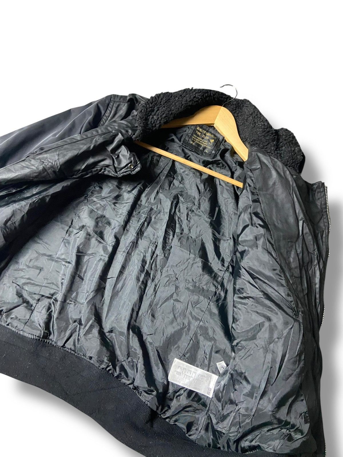 Uniqlo UNIQLO Quality Garment Double Collar Riders Jacket (158) Size US L / EU 52-54 / 3 - 3 Thumbnail