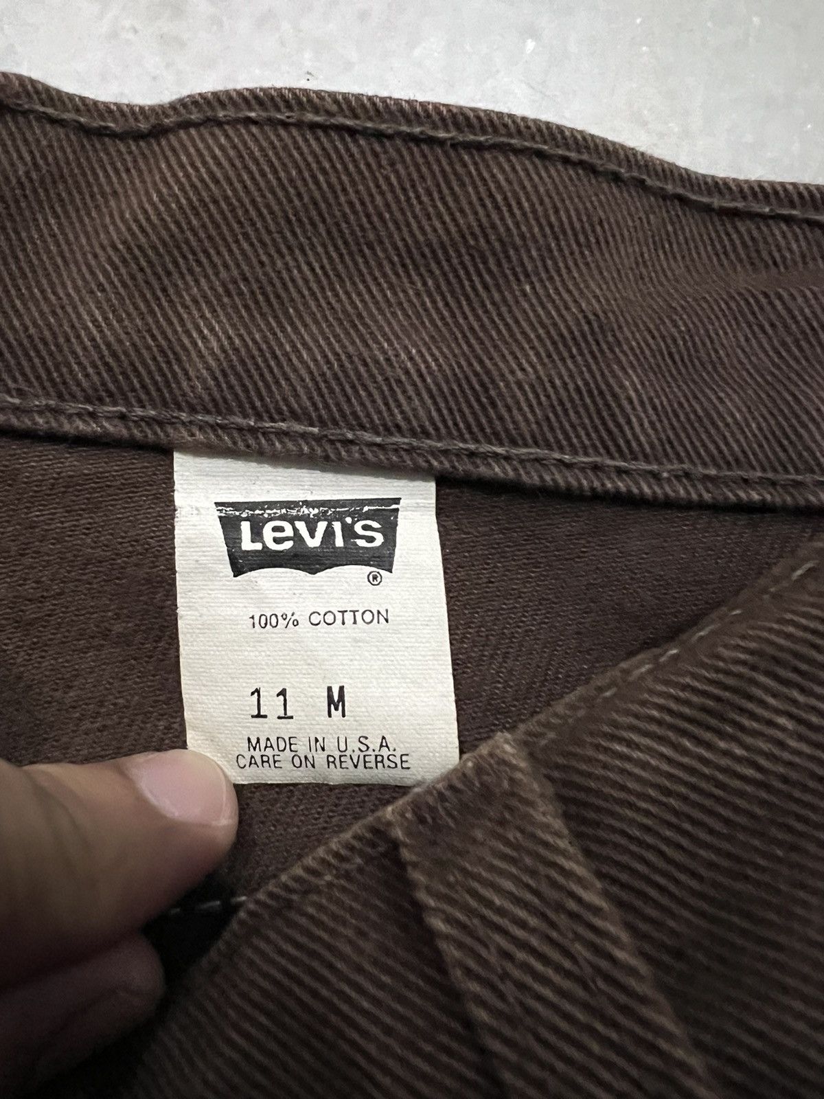 Levi's × Levi's Vintage Clothing VINTAGE 90’s LEVIS 512 SINGLE R MADE IN USA JEANS Size US 28 / EU 44 - 15 Thumbnail