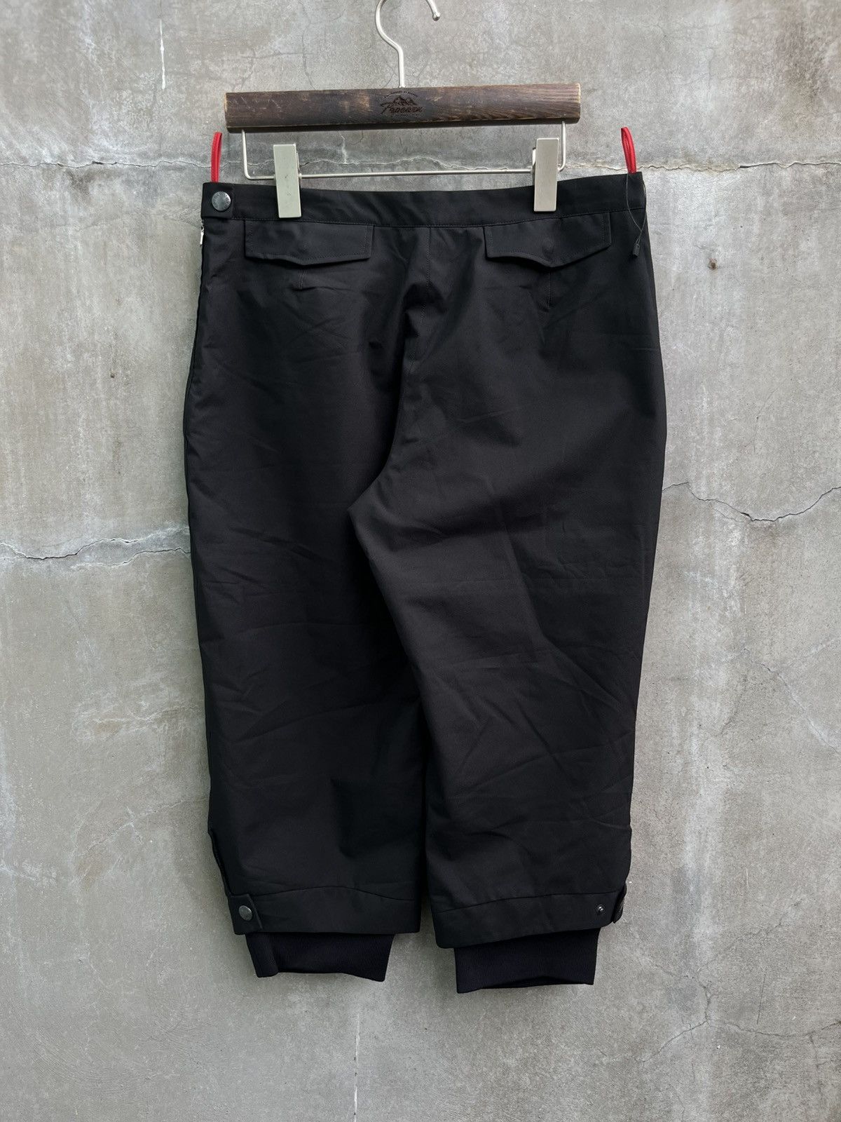 Prada Red Tab Cropped Trouser Size US 30 / EU 46 - 2 Thumbnail