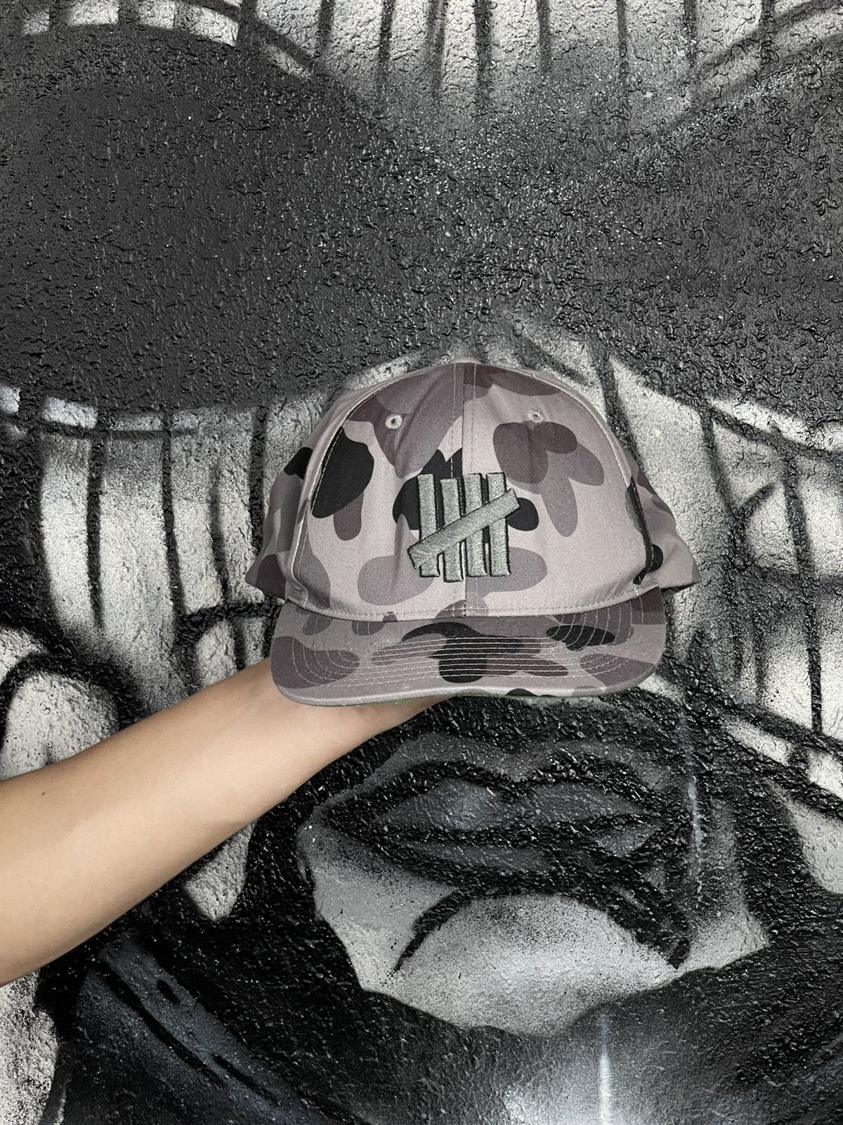 Undefeated Undefeated Camo Gray Hat Cap Men’s Size ONE SIZE - 6 Thumbnail