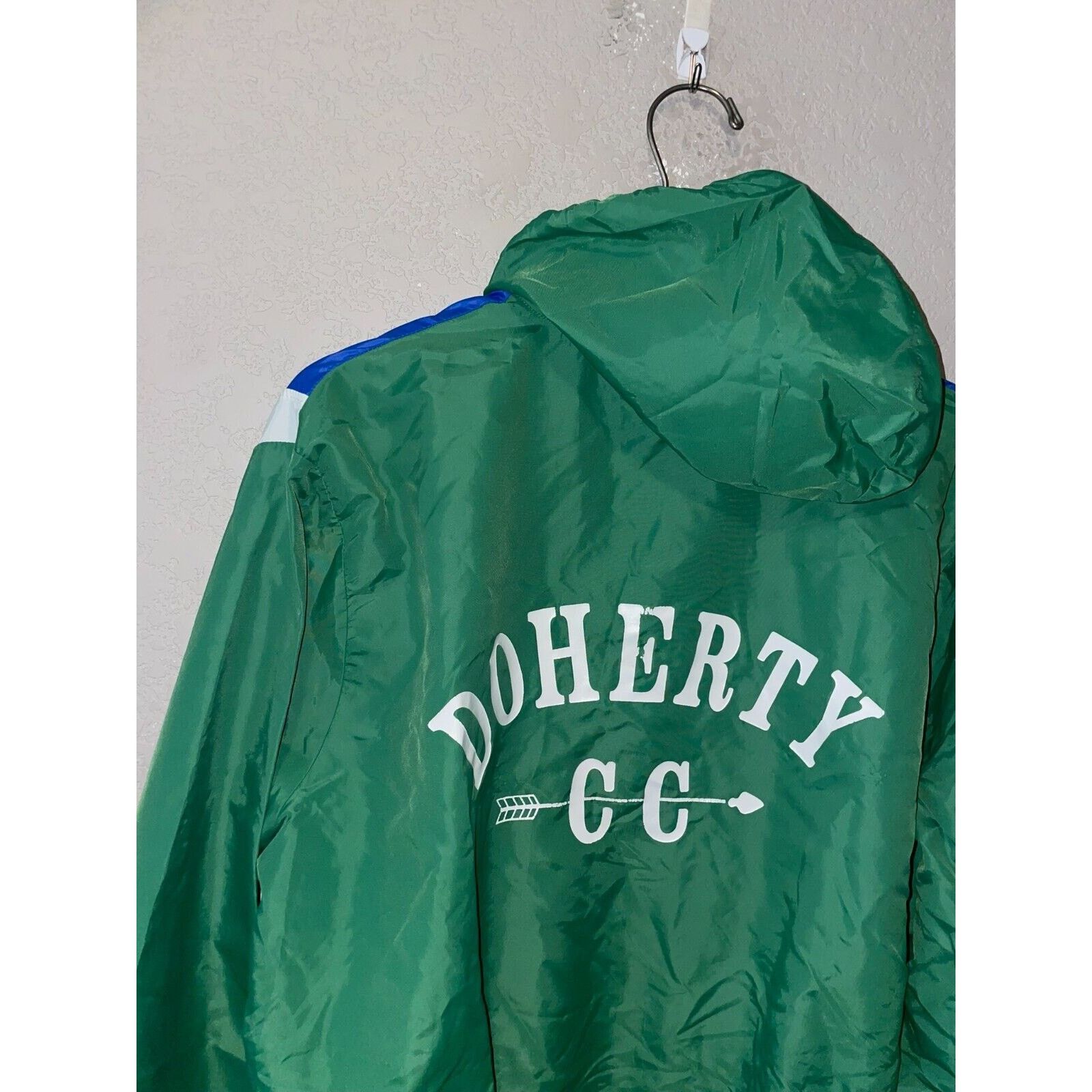 Vintage Vintage Blue Green Windbreaker Doherty Country Club CC VTG L Size US L / EU 52-54 / 3 - 13 Thumbnail