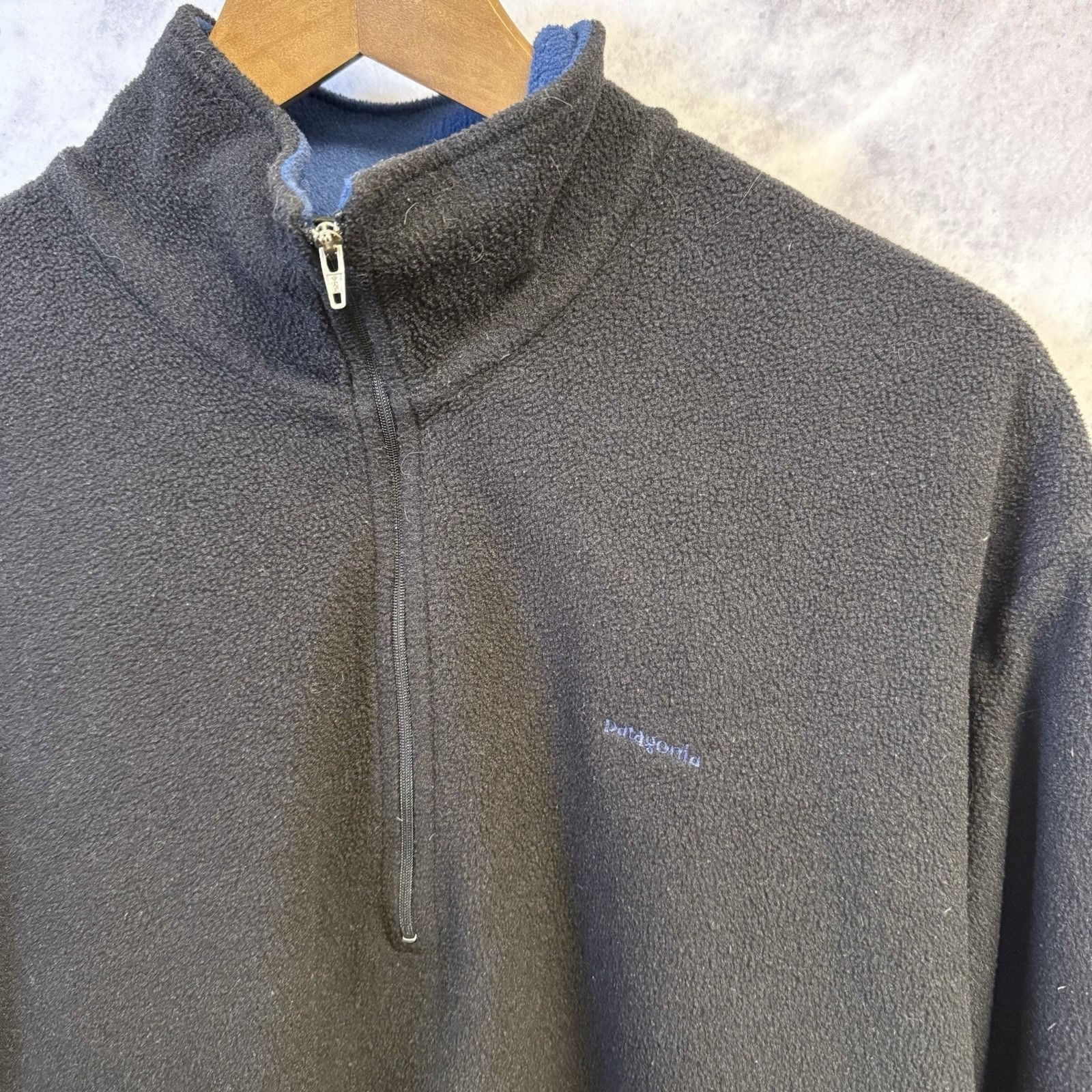 Patagonia Vintage Patagonia Capilene Fleece Jacket Mens XL 24x29 Black Size US XL / EU 56 / 4 - 4 Thumbnail