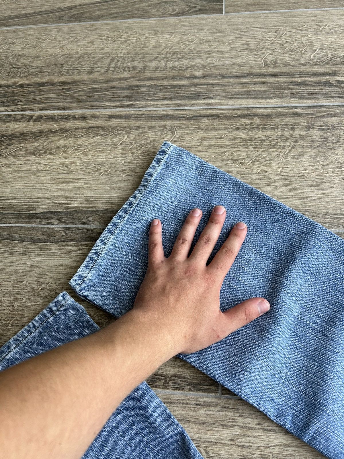 Lee × Vintage ⛔️Last Drop⛔️Vintage Lee Riders Flared jeans 2000s Size US 32 / EU 48 - 5 Thumbnail