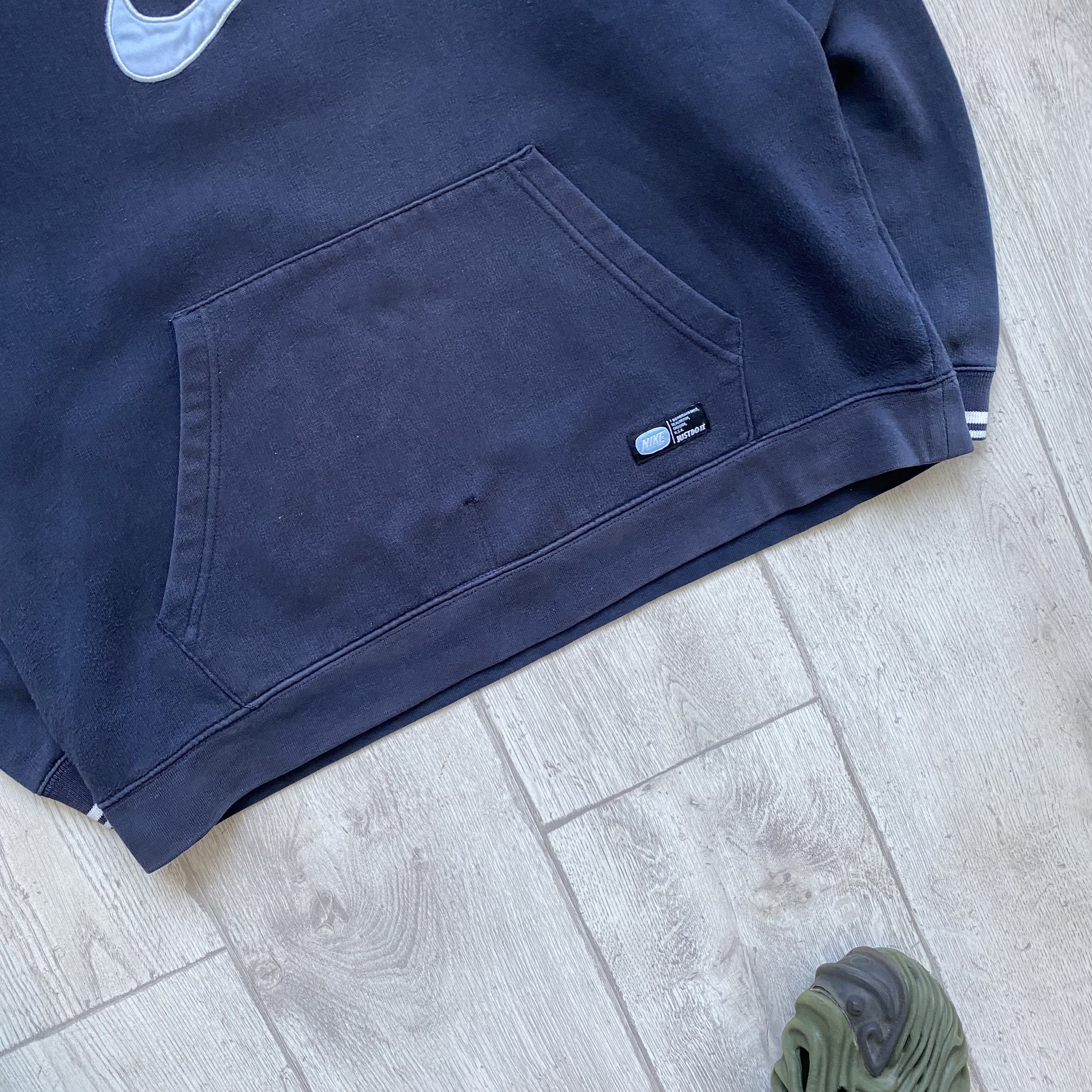 Nike Vintage Faded Nike Hoodie Center logo swoosh Size US XS / EU 42 / 0 - 2 Thumbnail