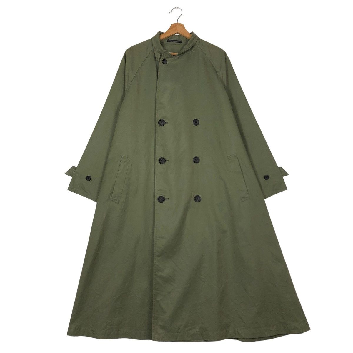 Yohji Yamamoto RICH GREEN FLY COATS LONG JACKET IMPER MEABLE YOHJI YAMAMOTO Size US M / EU 48-50 / 2 - 1 Thumbnail