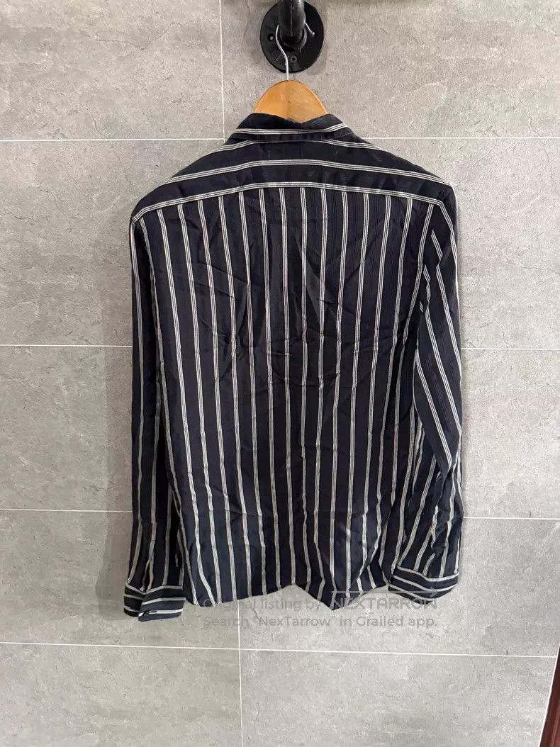 Saint Laurent Paris Saint Laurent Paris Striped Shirt Size XS / US 0-2 / IT 36-38 - 4 Thumbnail