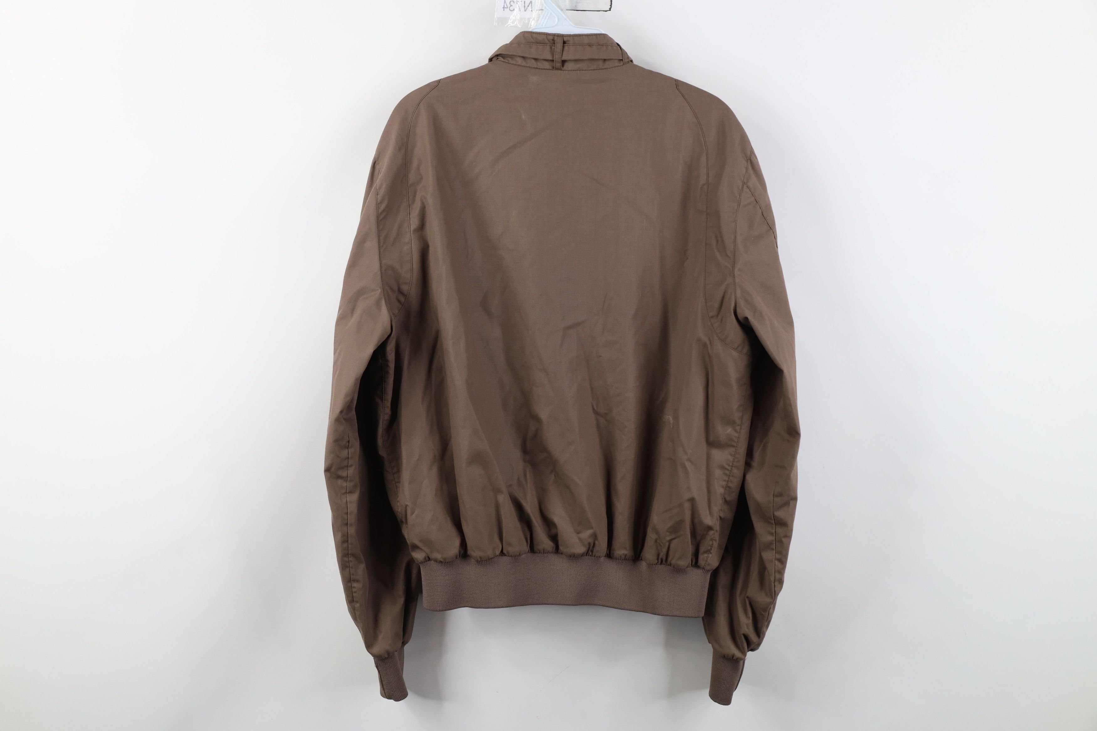 Vintage Vintage 80s 90s Streetwear Cafe Racer Bomber Jacket Brown Size US M / EU 48-50 / 2 - 15 Thumbnail