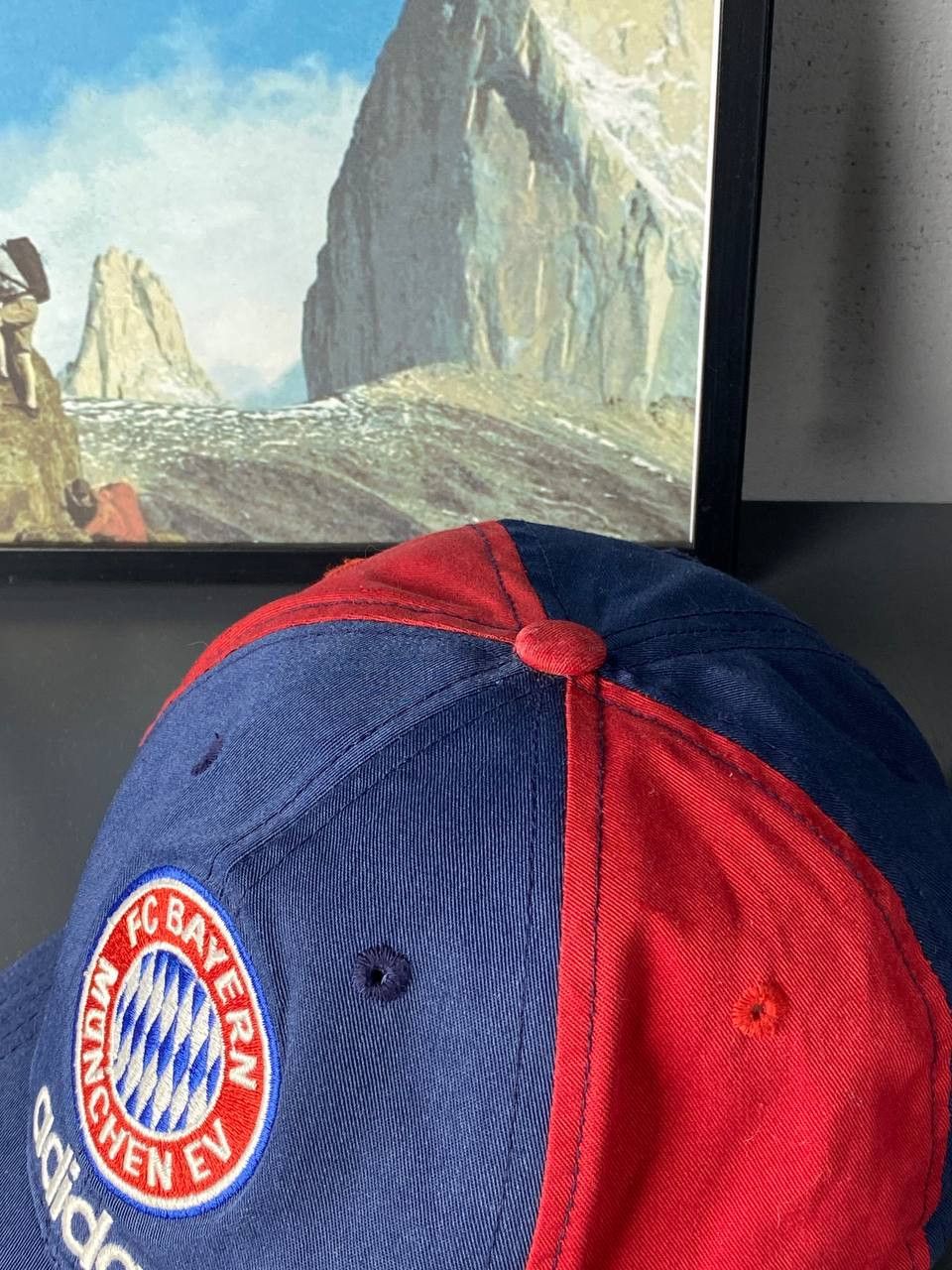 Adidas × Vintage 90s Vintage Adidas Bayern Munich Soccer Football Cap Hat Size ONE SIZE - 3 Thumbnail