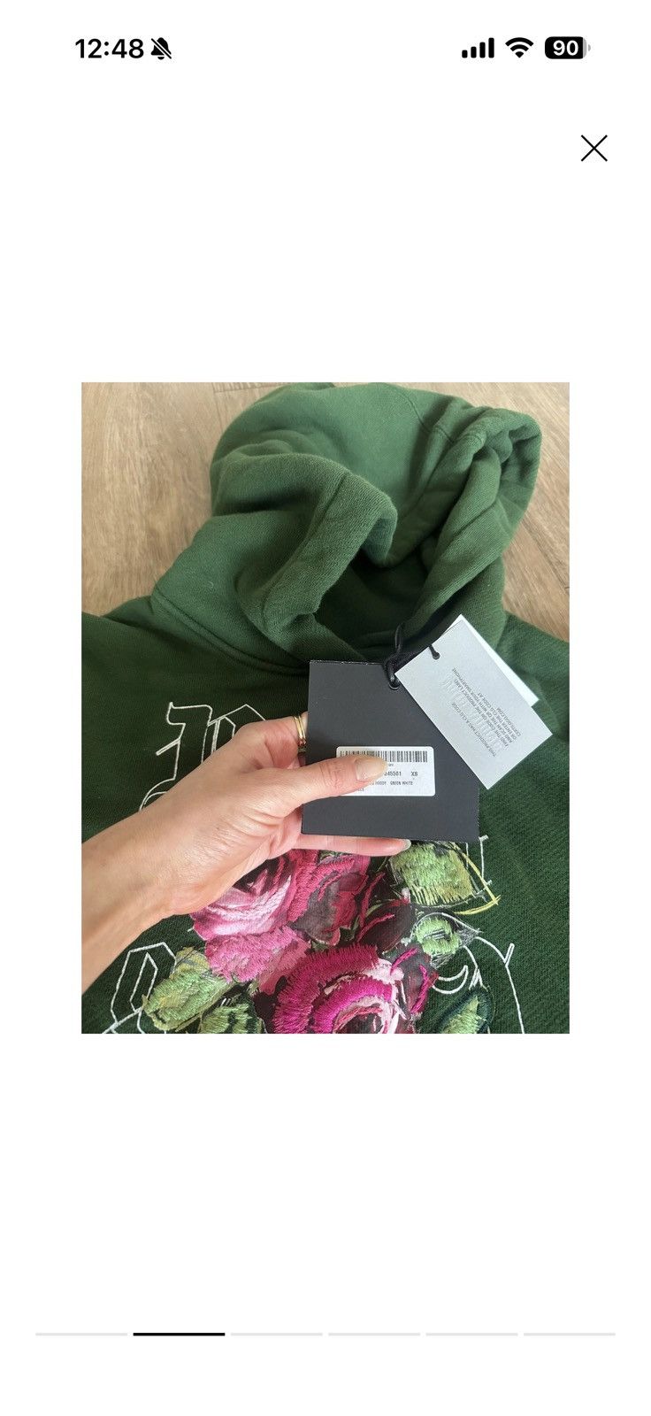 Palm Angels Palm Angels Hoodie Size XS / US 0-2 / IT 36-38 - 2 Thumbnail
