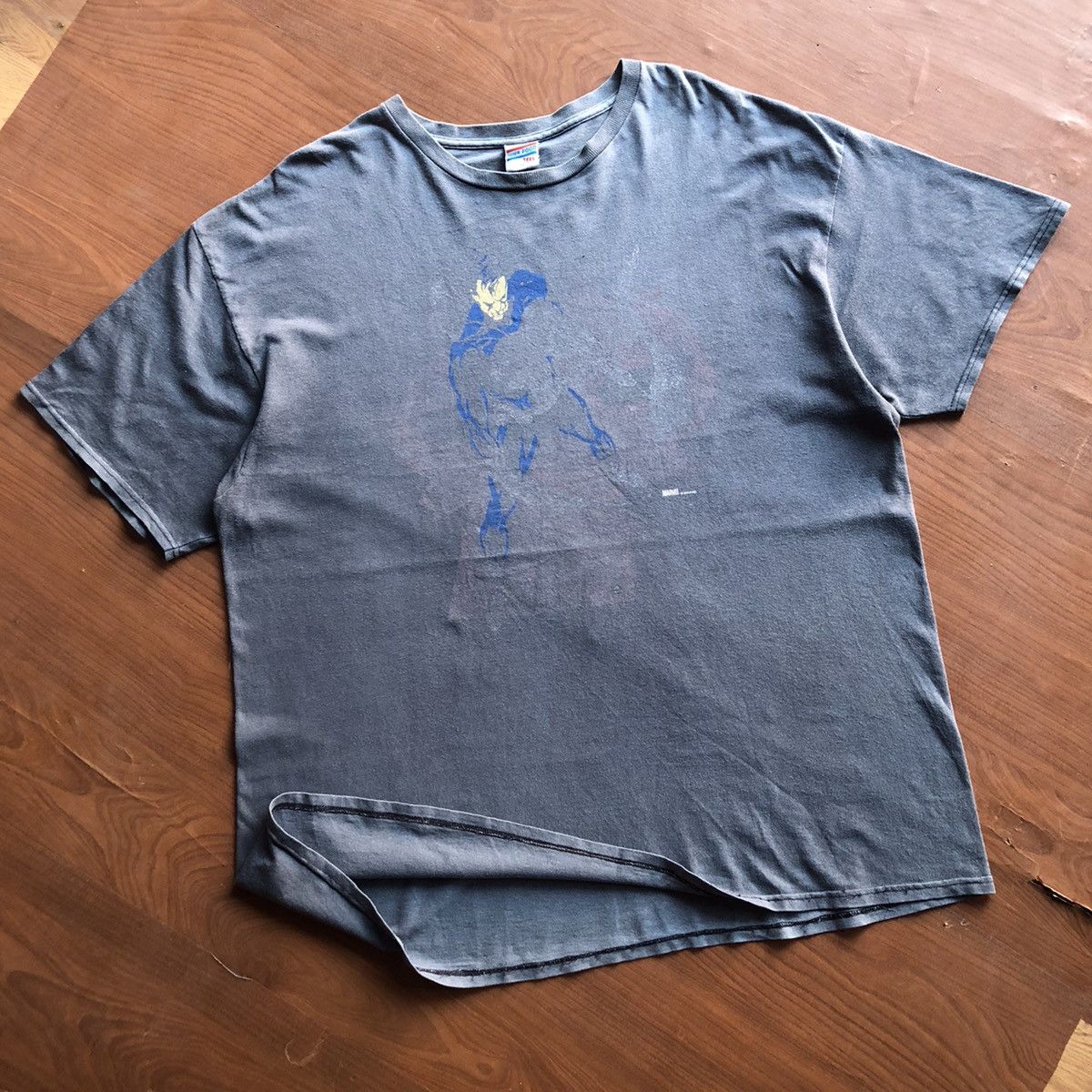 Marvel Comics × Vintage Vintage Marvel Shirt The Punisher Totally Faded Size US XL / EU 56 / 4 - 1 Thumbnail