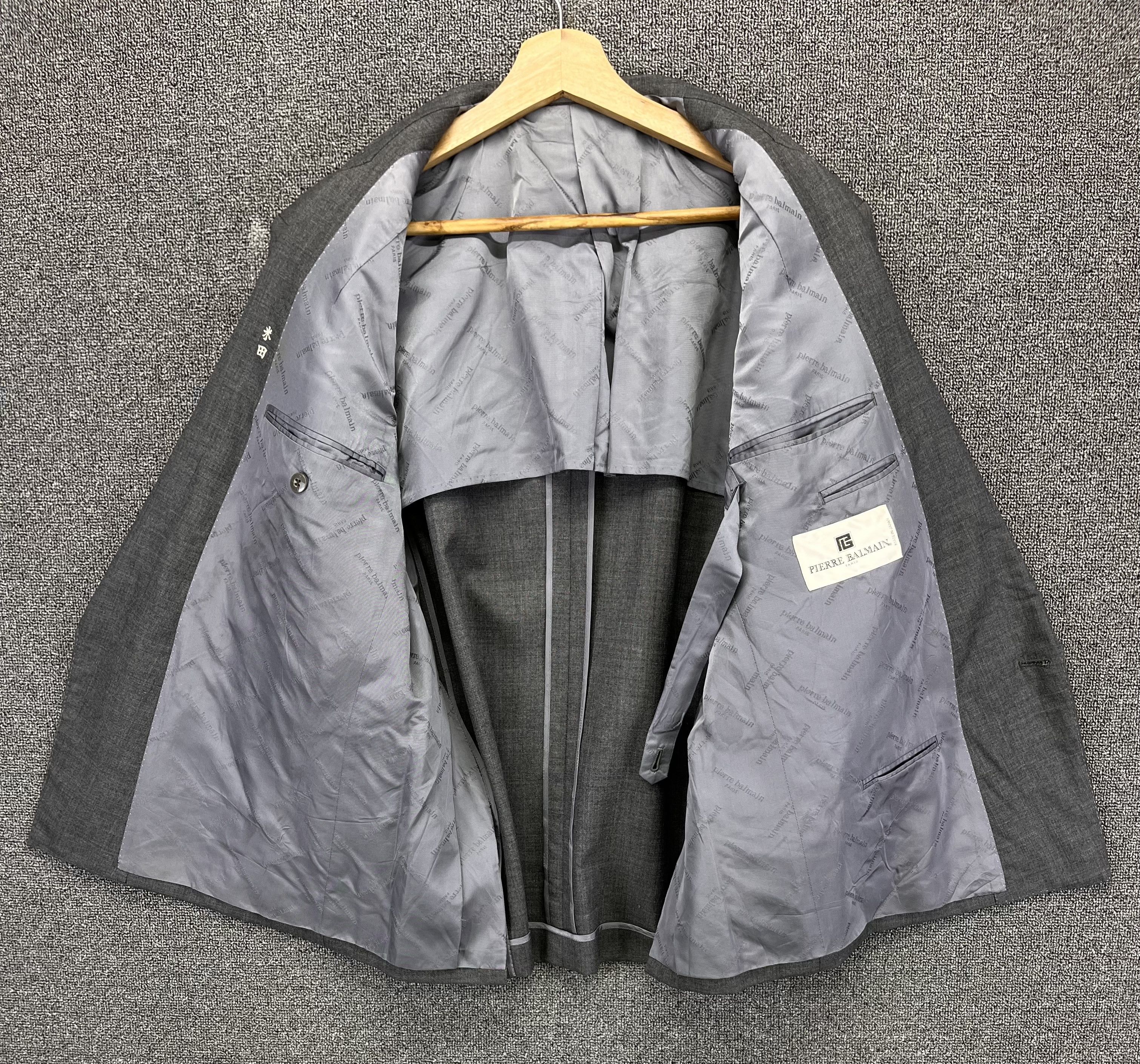 Balmain Vintage Pierre Balmain Luxury Wool Blazer Coat Jacket Size US M / EU 48-50 / 2 - 5 Thumbnail