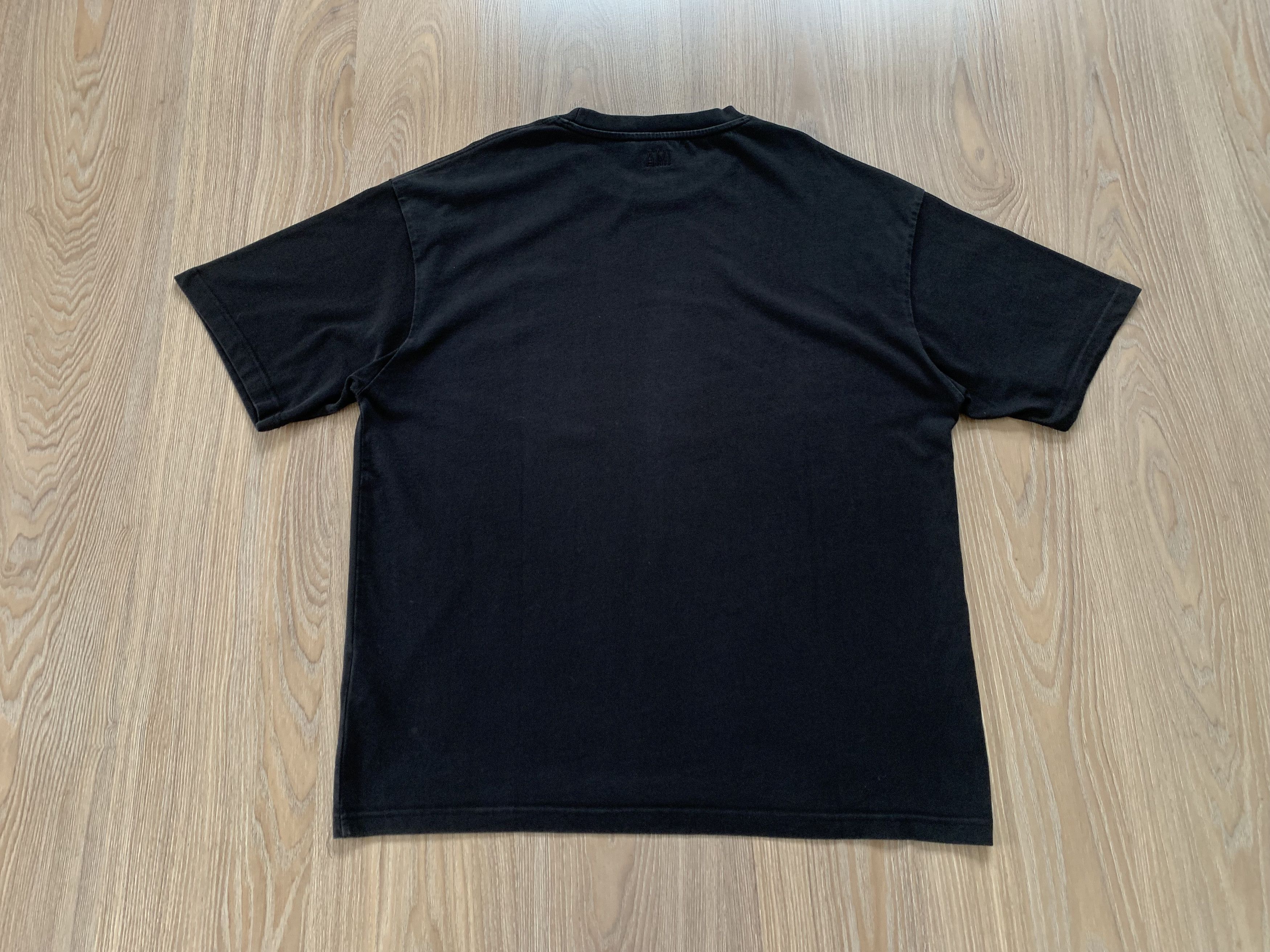 AMI AMI Alexandre Mattiussi Black T-shirt Size US XXL / EU 58 / 5 - 3 Thumbnail
