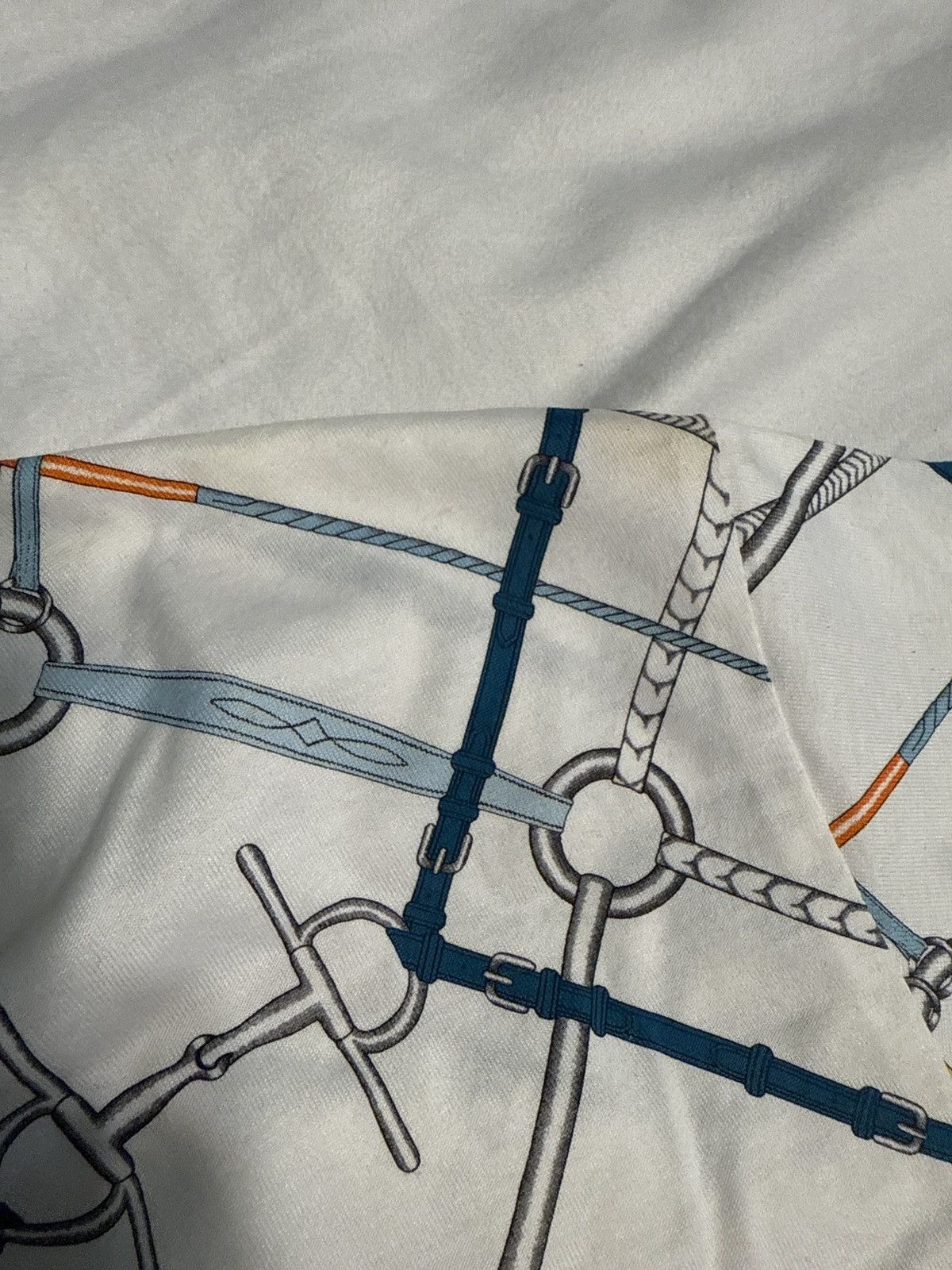 Hermes Hermès Paris H-cable V-neck T-shirt Size M / US 6-8 / IT 42-44 - 5 Thumbnail
