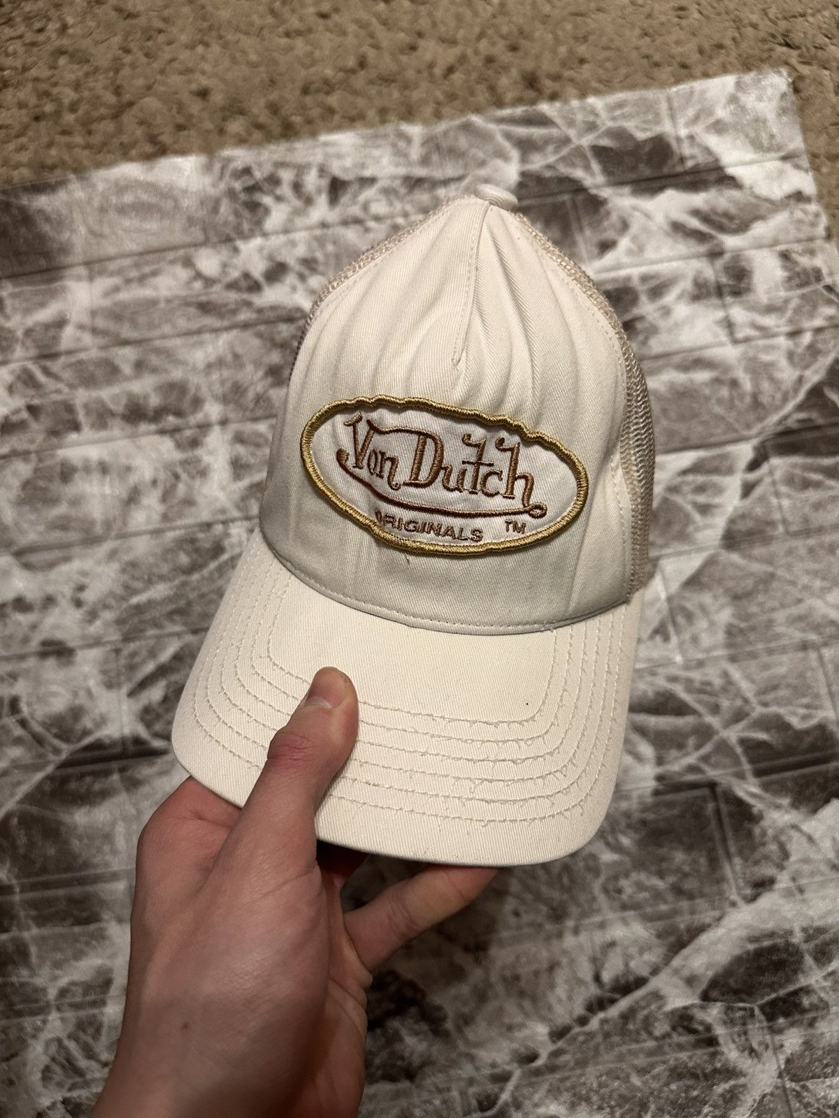 Von Dutch Vintage Von Dutch Originals "Flying Eyeball" Trucker Hat Size ONE SIZE - 2 Thumbnail