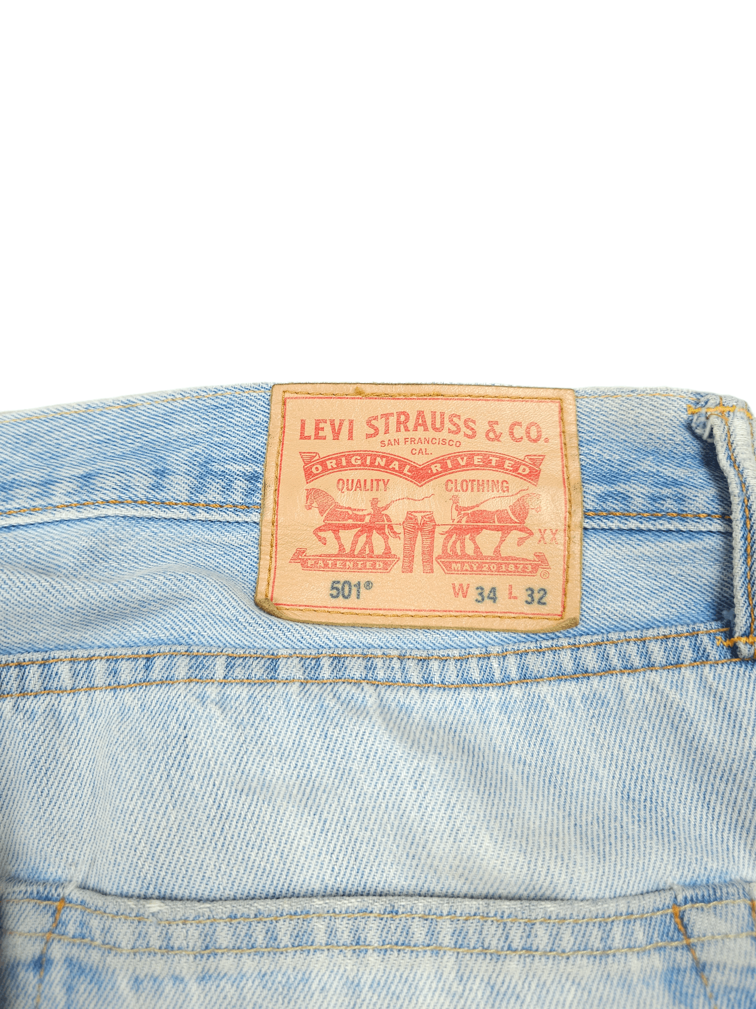Levi's × Levi's Vintage Clothing 💎 Size 34/32 Vintage 90's Levi's 501 Y2K Jeans 550 Baby Size US 34 / EU 50 - 8 Thumbnail