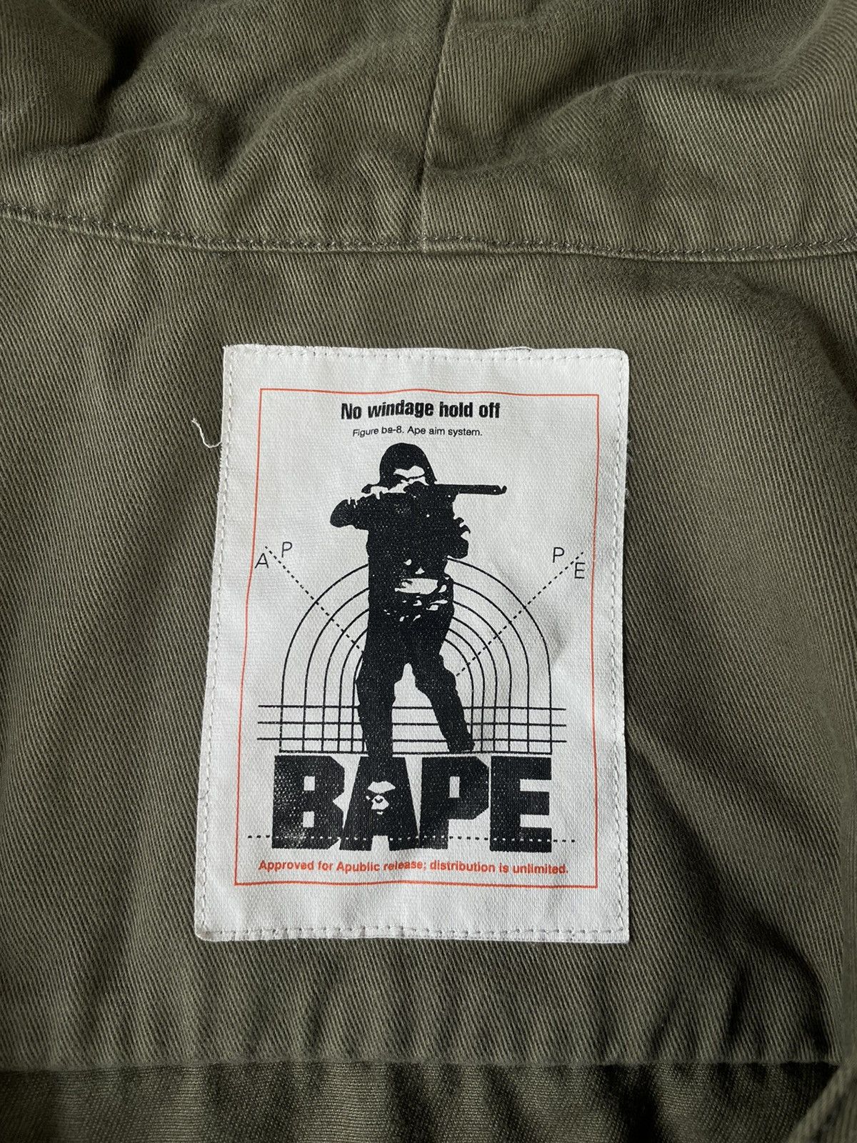 Bape Bape Military Shark Parachute Jacket Size US XL / EU 56 / 4 - 14 Thumbnail