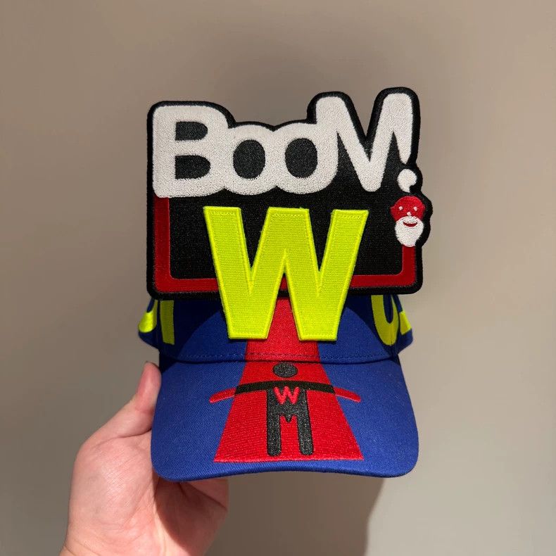 Walter Van Beirendonck walter van beirendonck Blue Atomic Bear Cap Size ONE SIZE - 1 Thumbnail