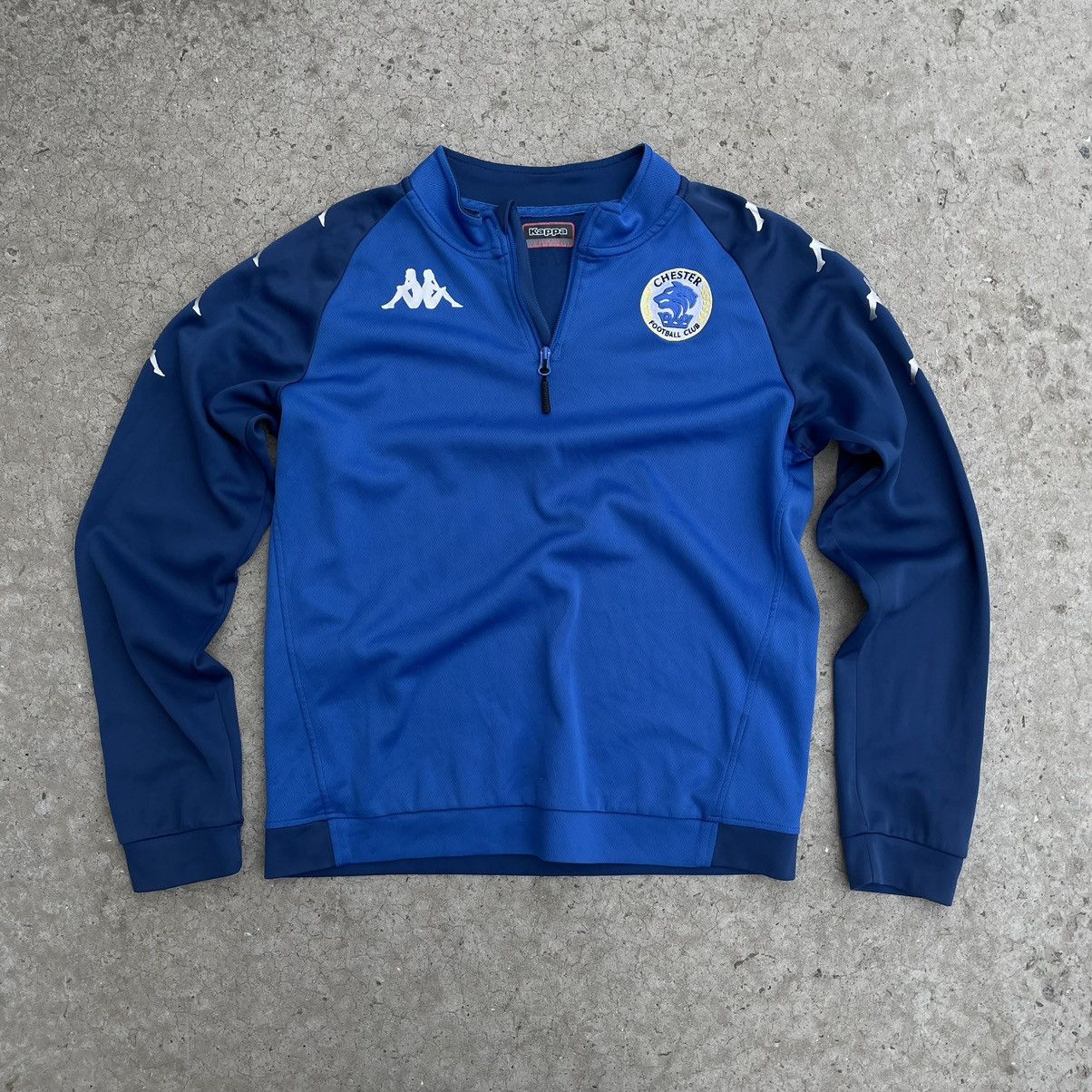 Kappa × Vintage Vintage Long-sleeve T-shirts Kappa Chester FC 90s Y2K Sport Size US L / EU 52-54 / 3 - 1 Thumbnail