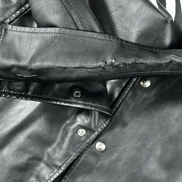 291295=Homme 🔻291295 = Homme Faux Leather Coaches Jacket🔻 Size US M / EU 48-50 / 2 - 4 Thumbnail