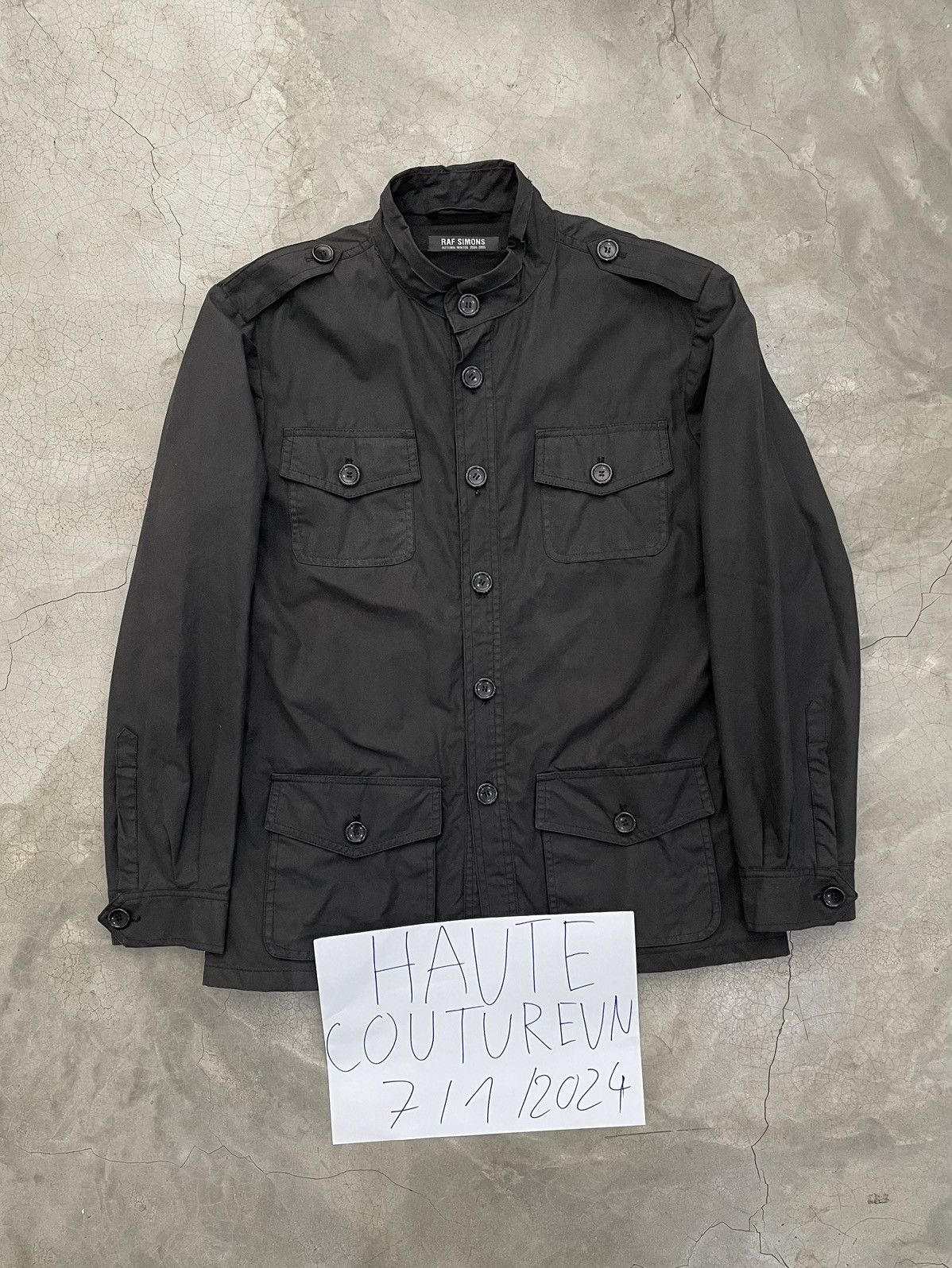 Raf Simons BRUSHED WAX M-51 JACKET - AW05 “WAVES” Size US M / EU 48-50 / 2 - 14 Thumbnail