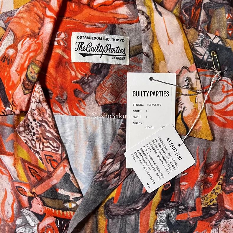 Wacko Maria wacko maria Fresco print shirt Size US L / EU 52-54 / 3 - 4 Thumbnail