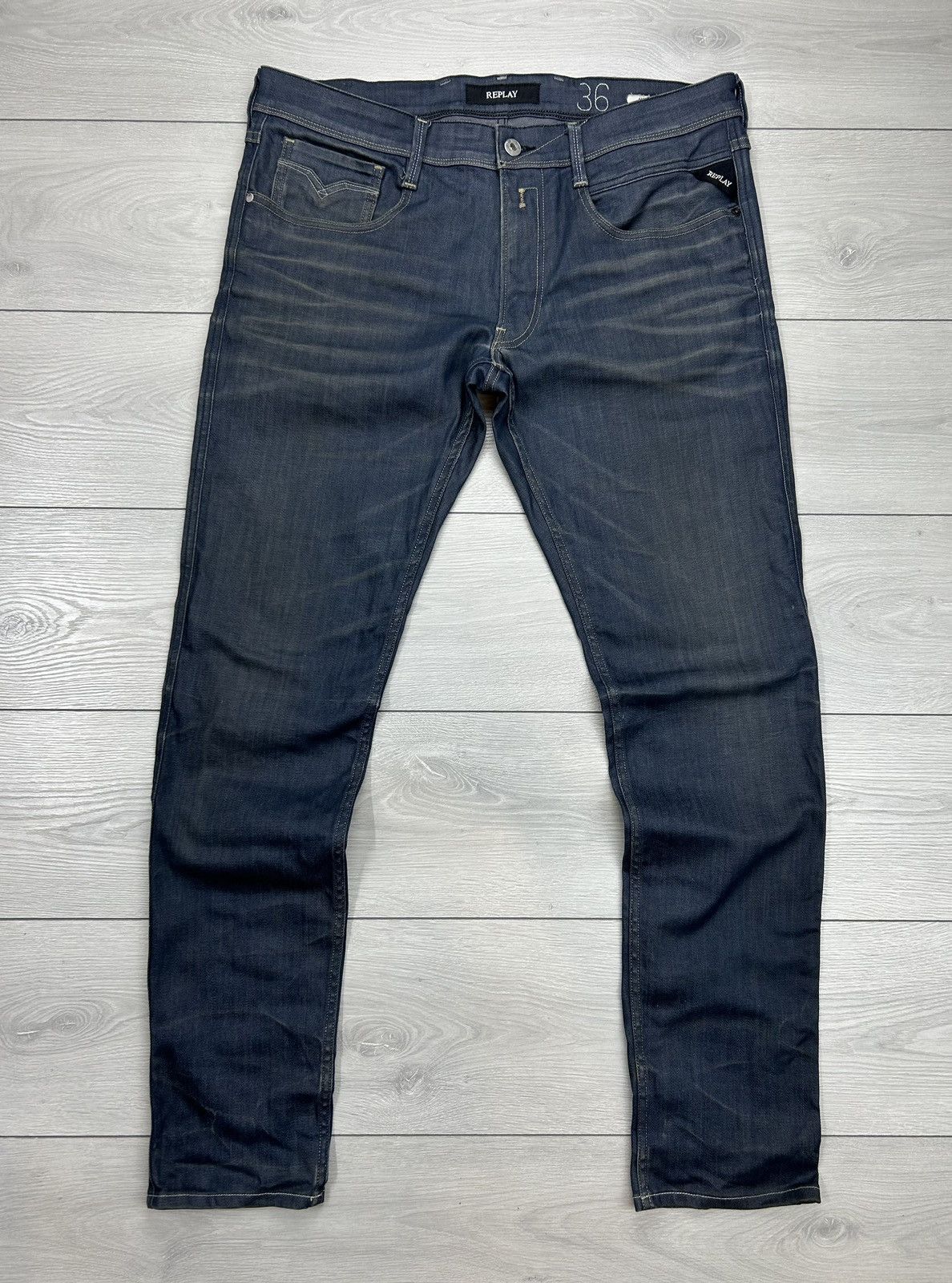 Replay Replay Slim Fit Denim Jeans Size 36/34 Size US 36 / EU 52 - 4 Thumbnail