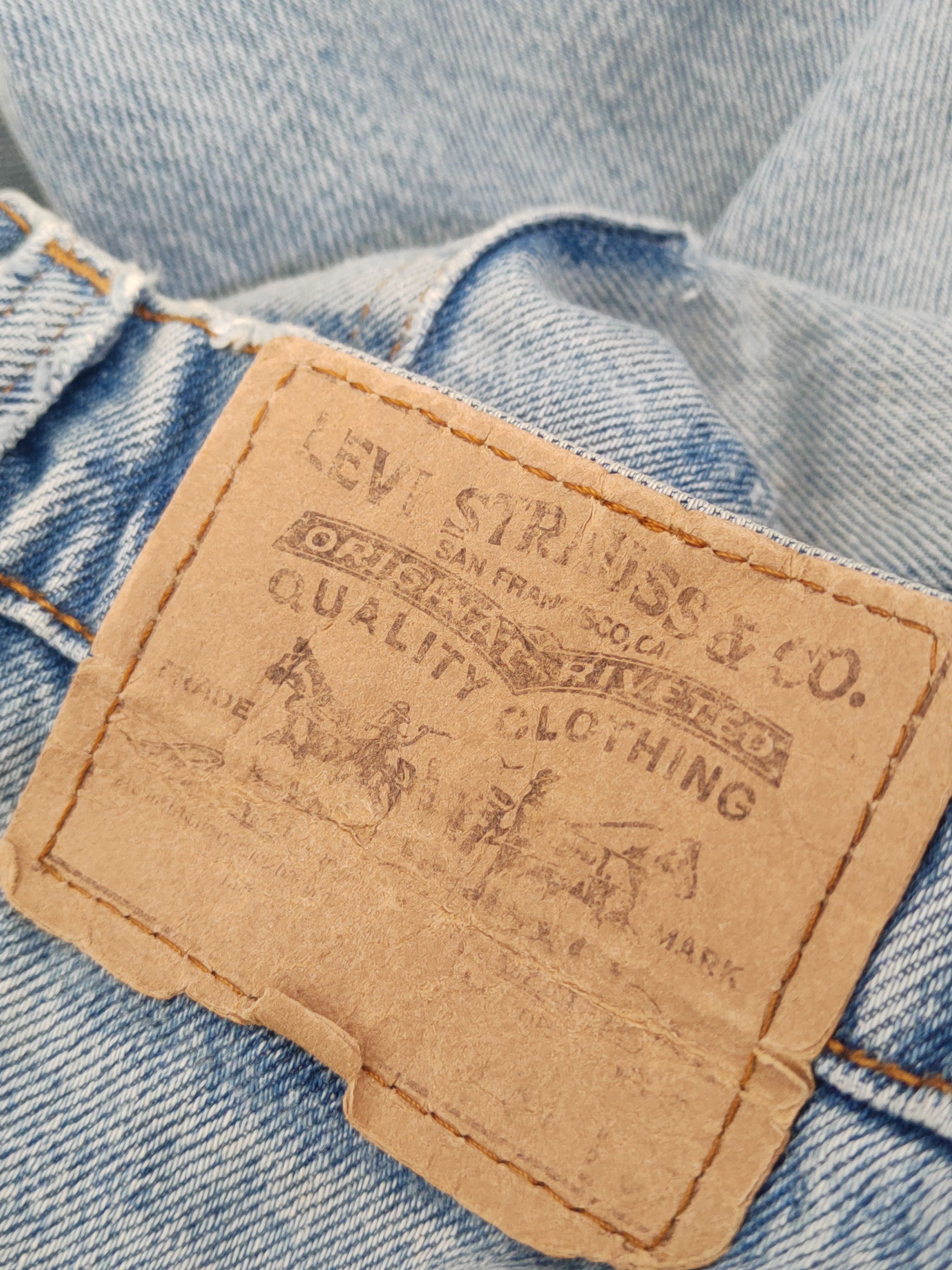 Levi's Levi's orange tag vintage Ripped denim Jeans #W1868 Size US 30 / EU 46 - 16 Thumbnail