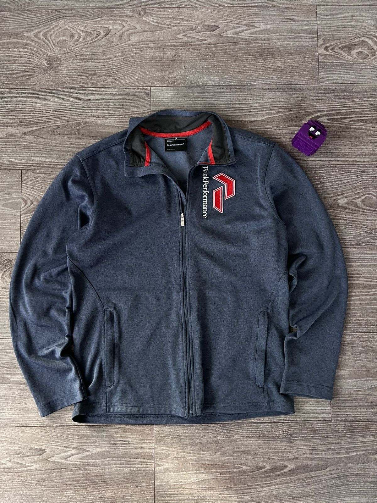 Peak Performance G Bird Mid Bug Logo Zip Sweatshirt