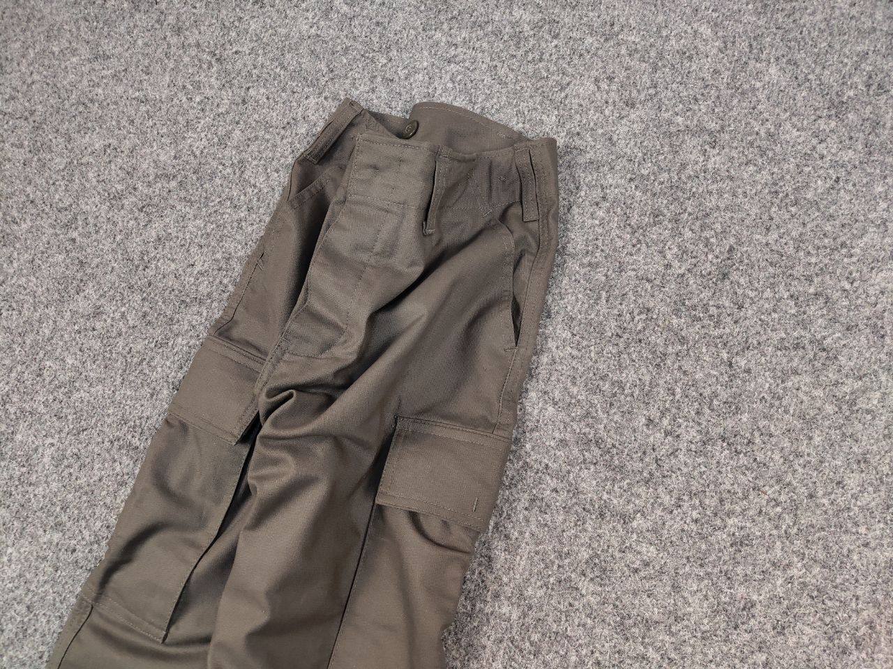 Japanese Brand Vintage 98s Genuine French Khaki Cargo Combat Trousers Pants Size US 32 / EU 48 - 4 Thumbnail
