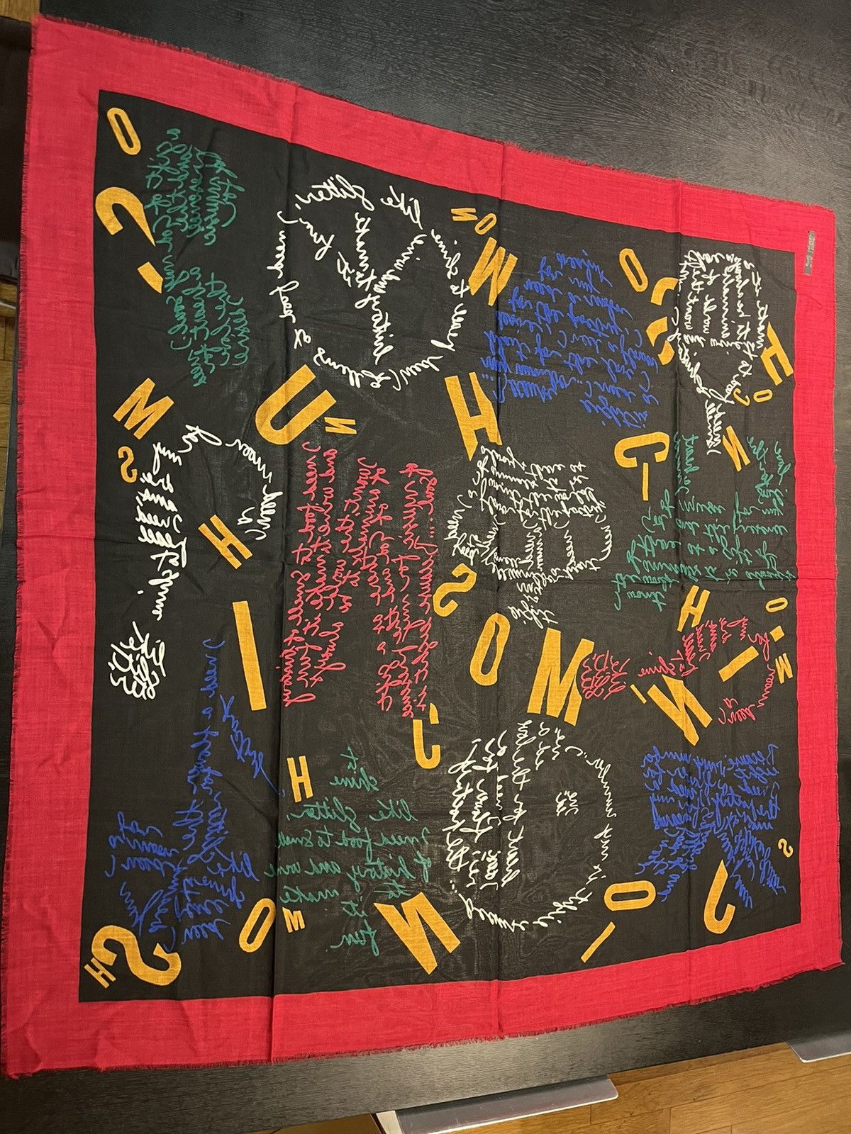 Moschino Moschino Wool Scarf Vintage 90’s Made in Italy Size ONE SIZE - 1 Thumbnail