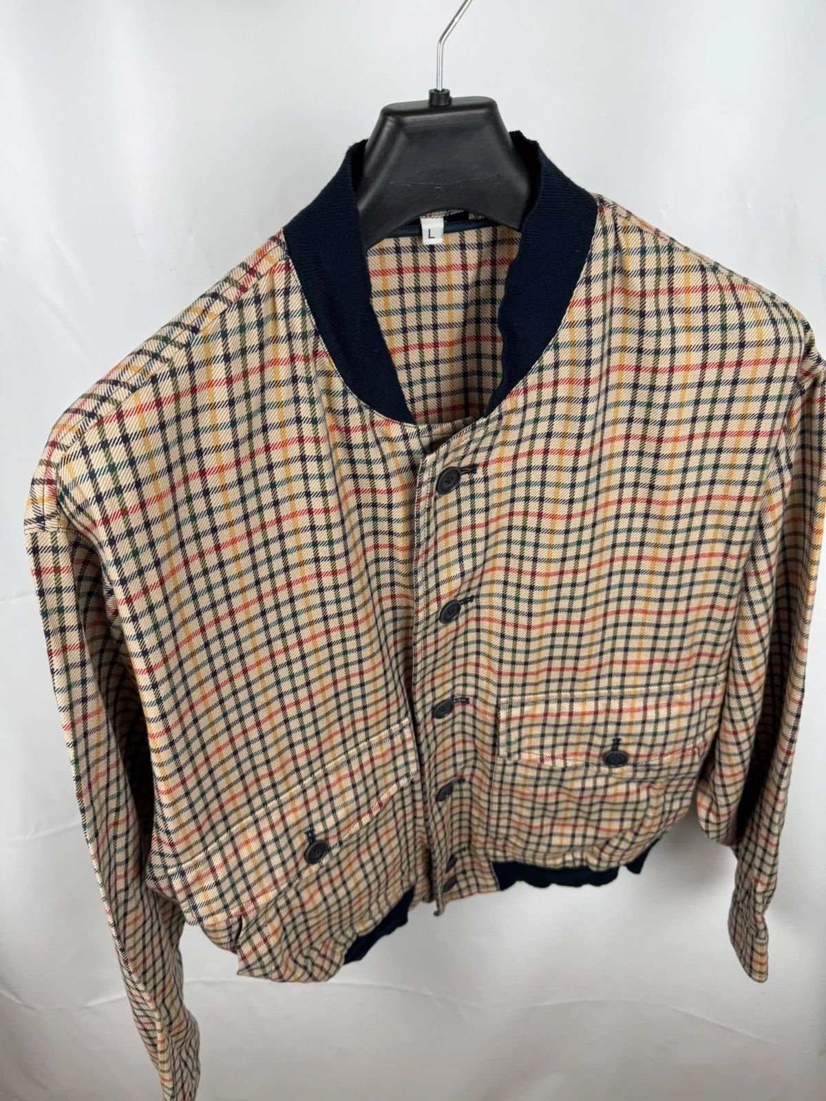 DAKS Daks London Vintage 80s Bomber Twill Cotton Men size L Size US L / EU 52-54 / 3 - 7 Thumbnail