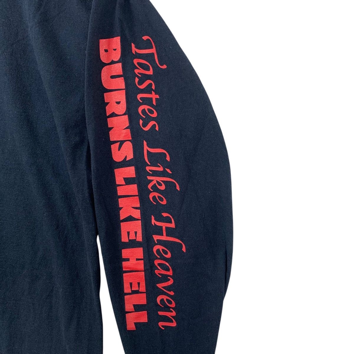 Vintage Vintage FIREBALL CINNAMON WHISKY Promo Tee Shirt Top Tastes Size US M / EU 48-50 / 2 - 7 Thumbnail